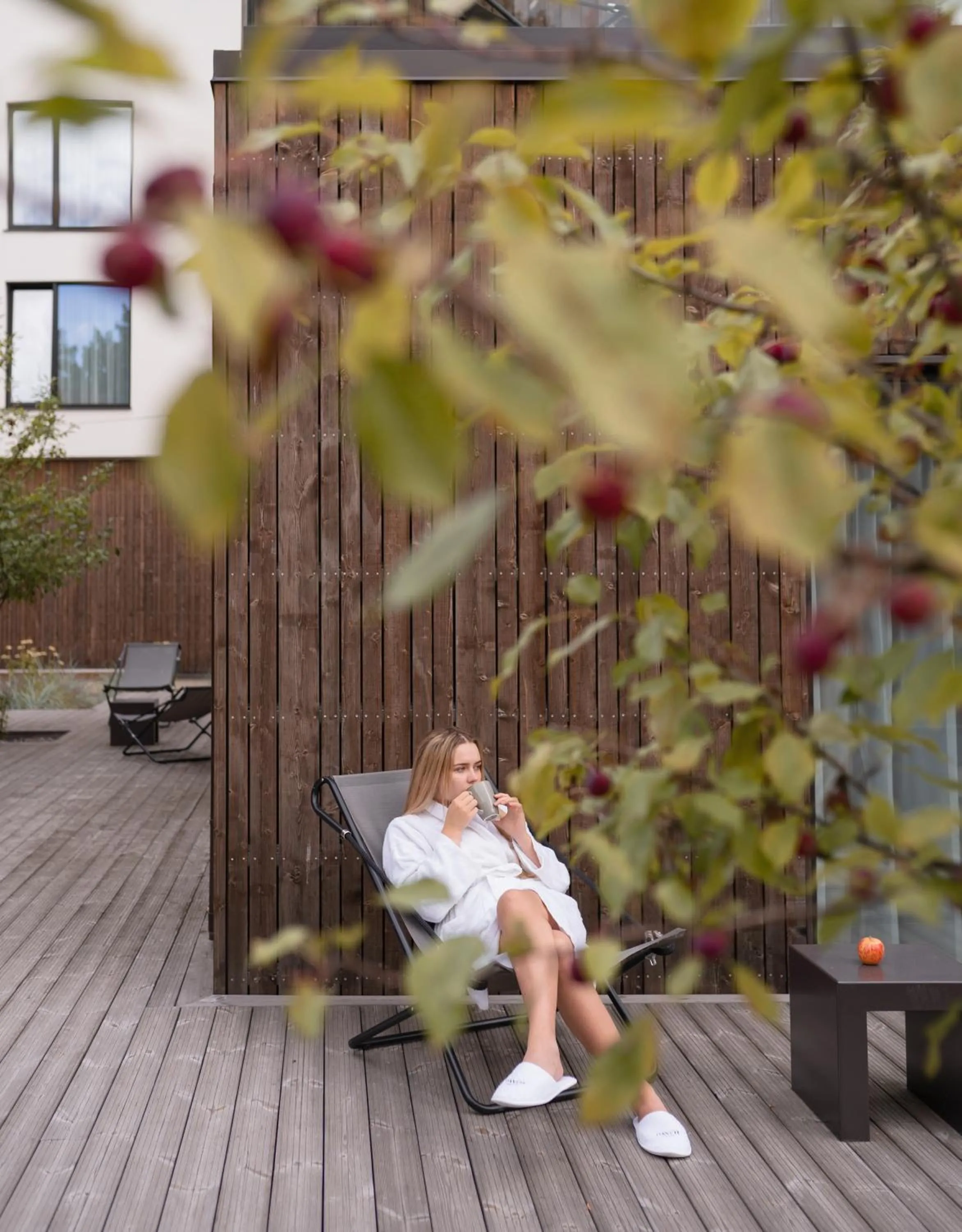 Patio in Wasa Resort Hotel, Apartments & SPA