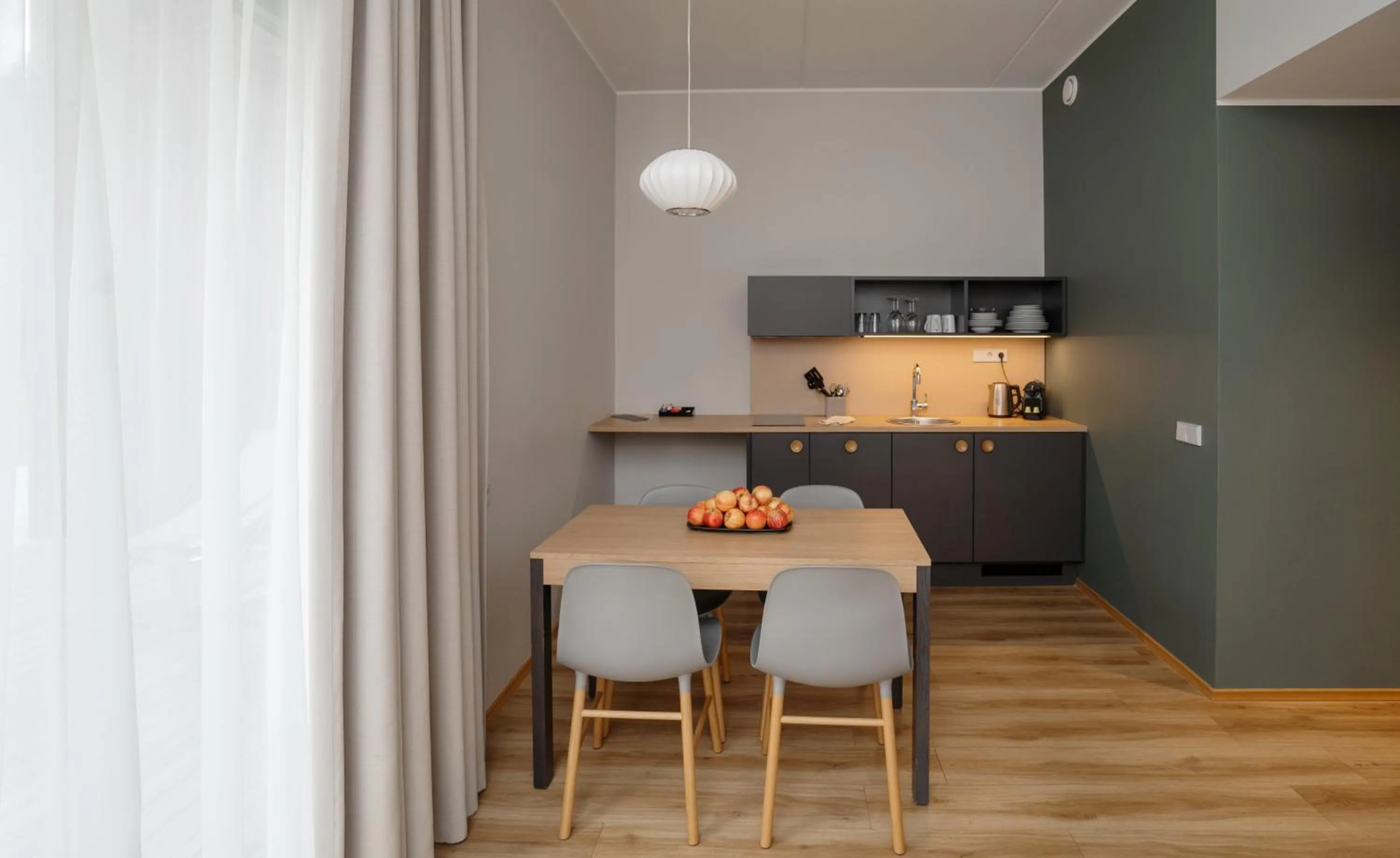 Kitchen or kitchenette in Wasa Resort Hotel, Apartments & SPA