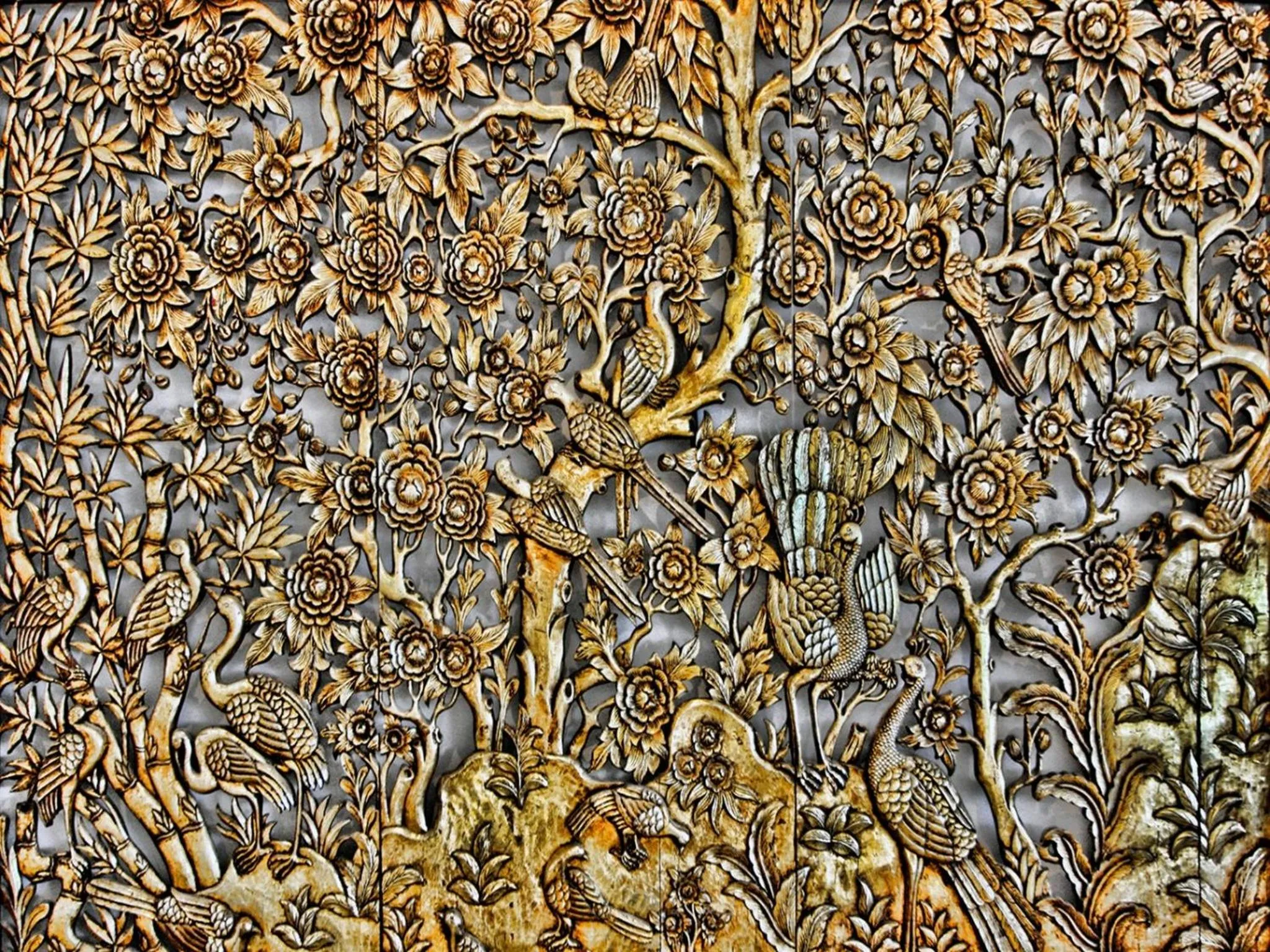 Decorative detail in Hotel Oriente