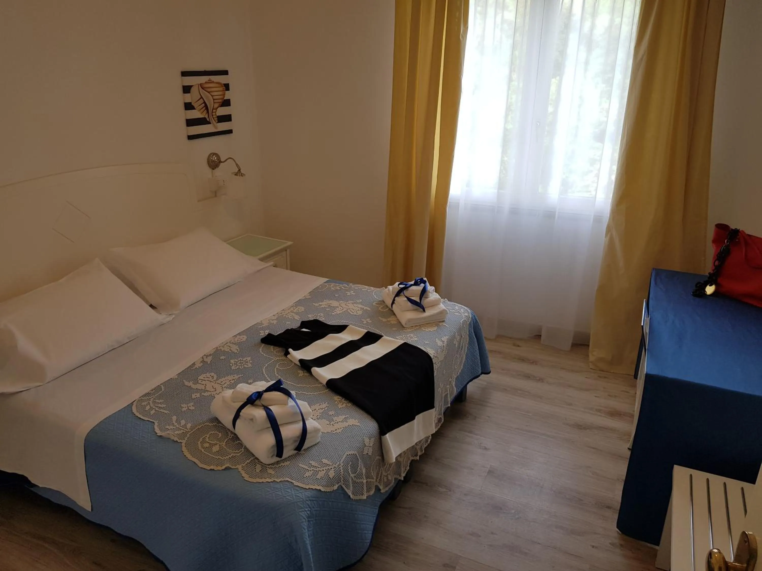 Bed in Hotel Oriente