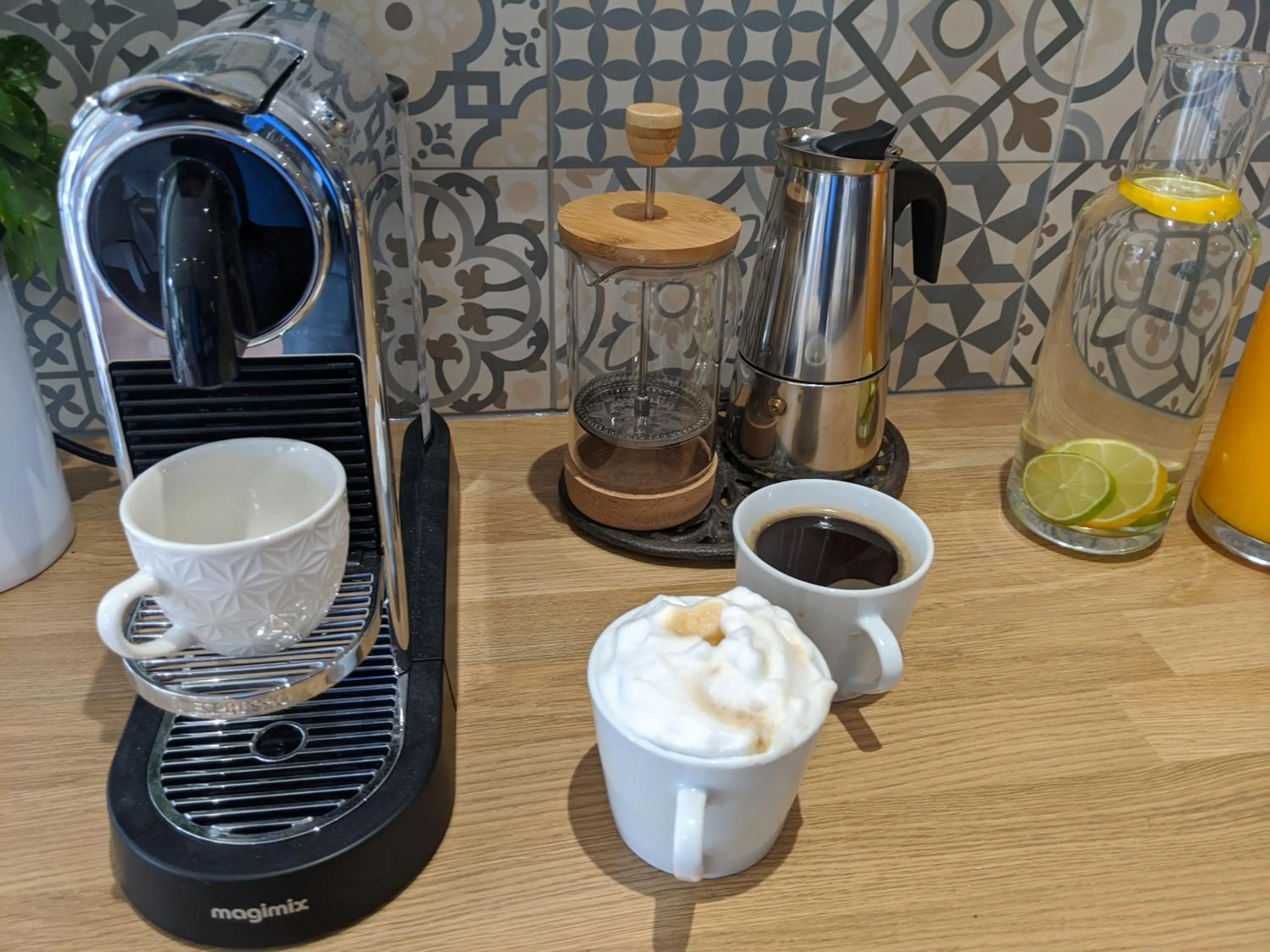 Coffee/tea facilities in Domaine de Fleurie