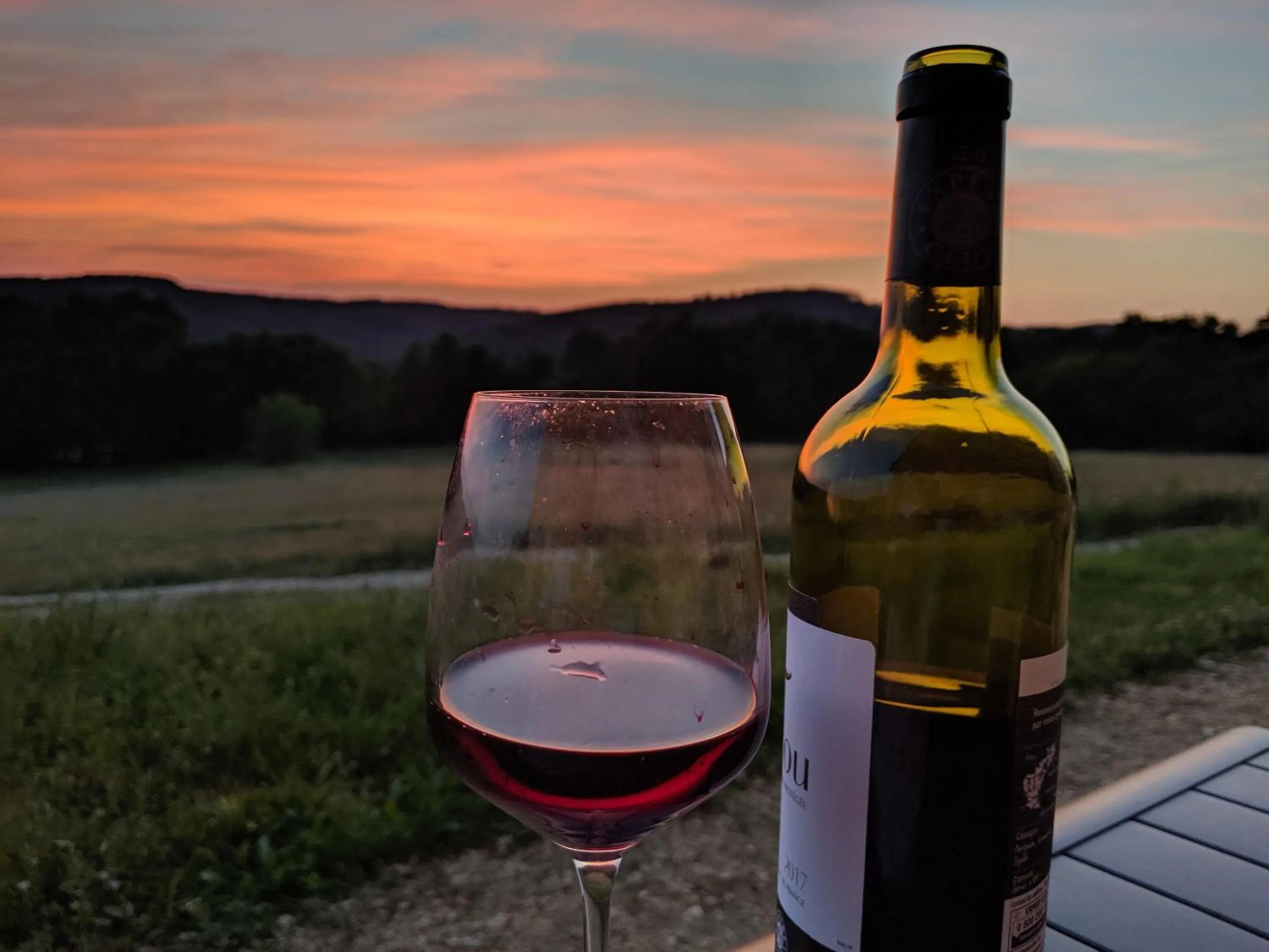 Natural landscape in Domaine de Fleurie