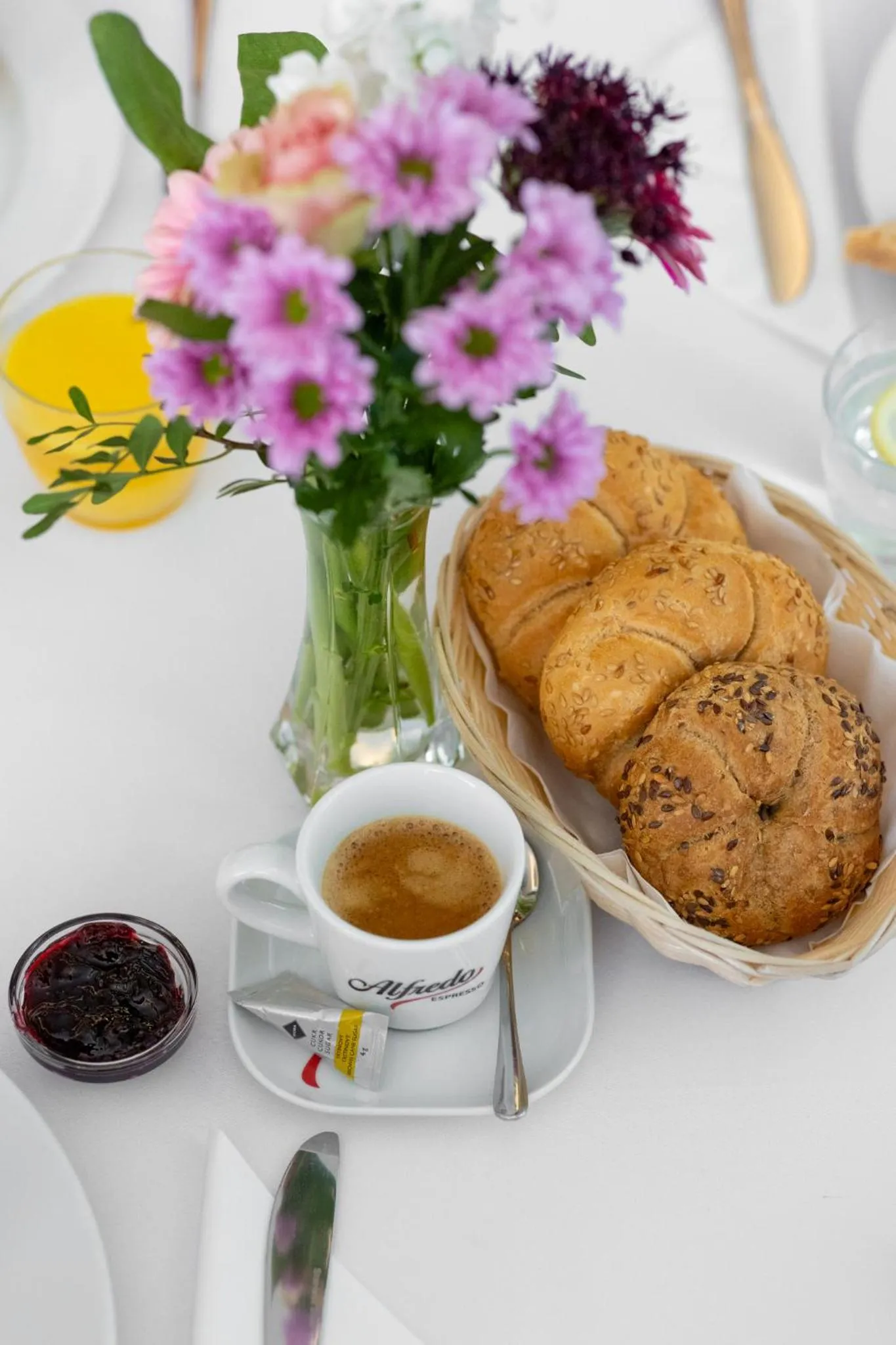 Breakfast in Kurhotel Brussel