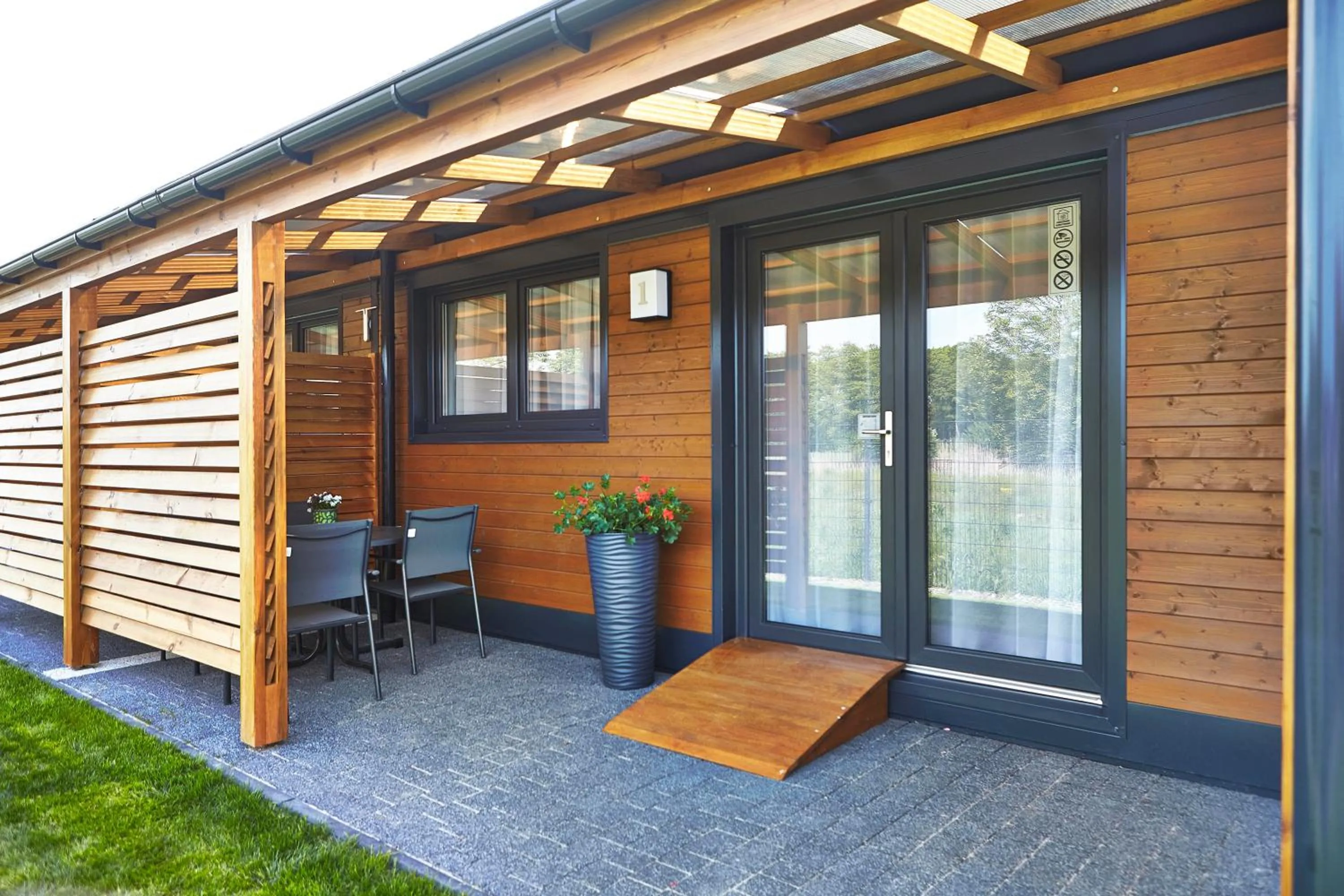Patio in House Family