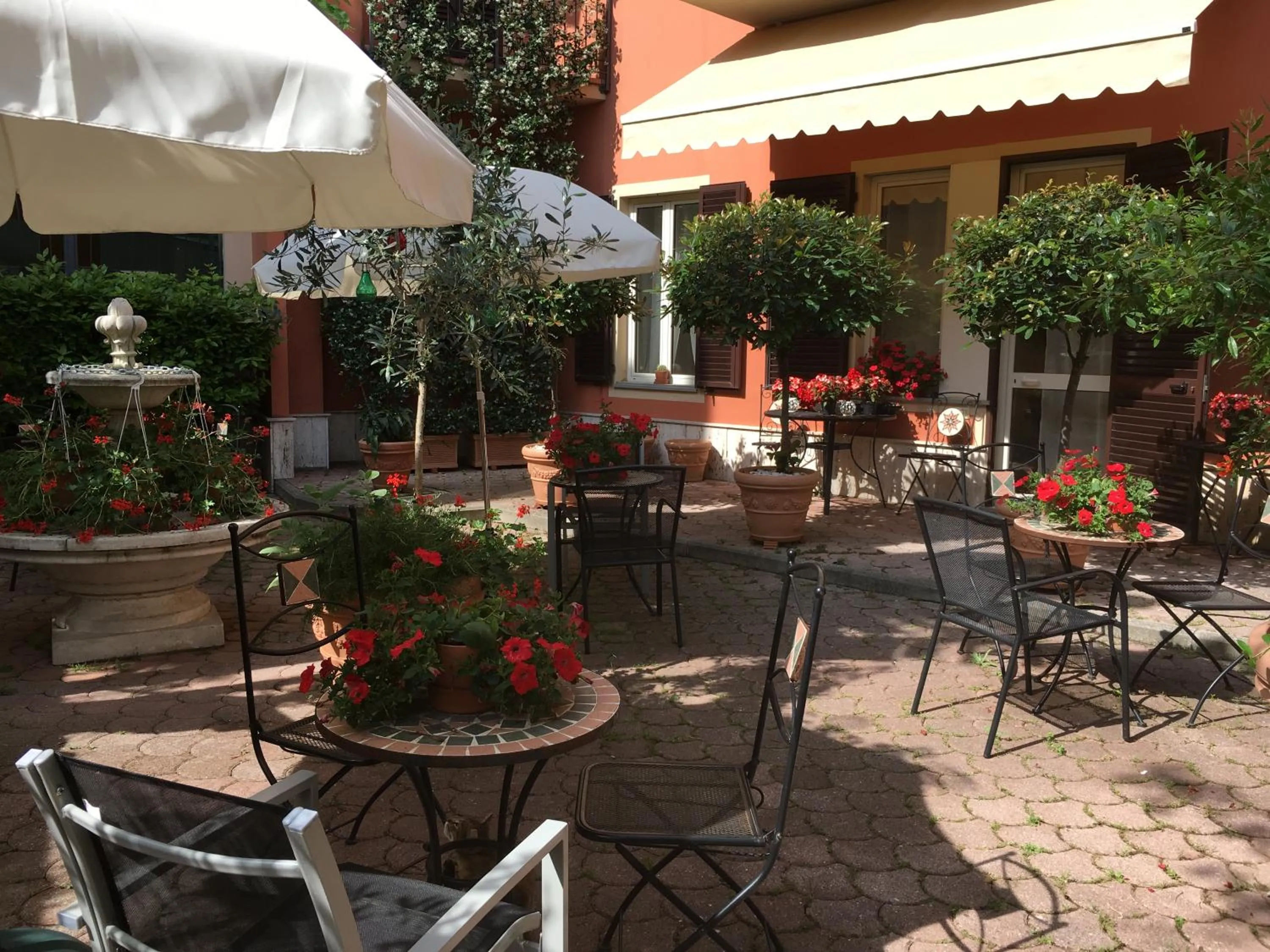 Garden view in Residence Gloria