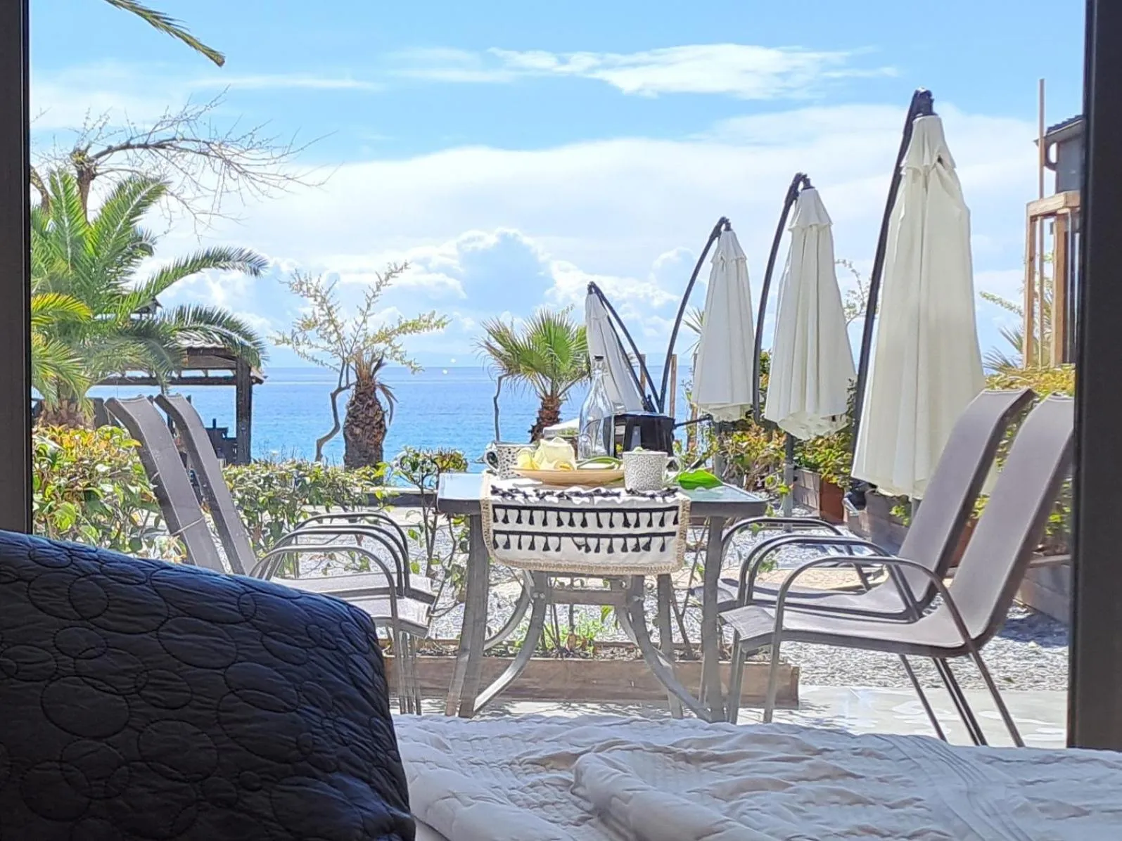 Sea view in Beach Hotel Kapahi