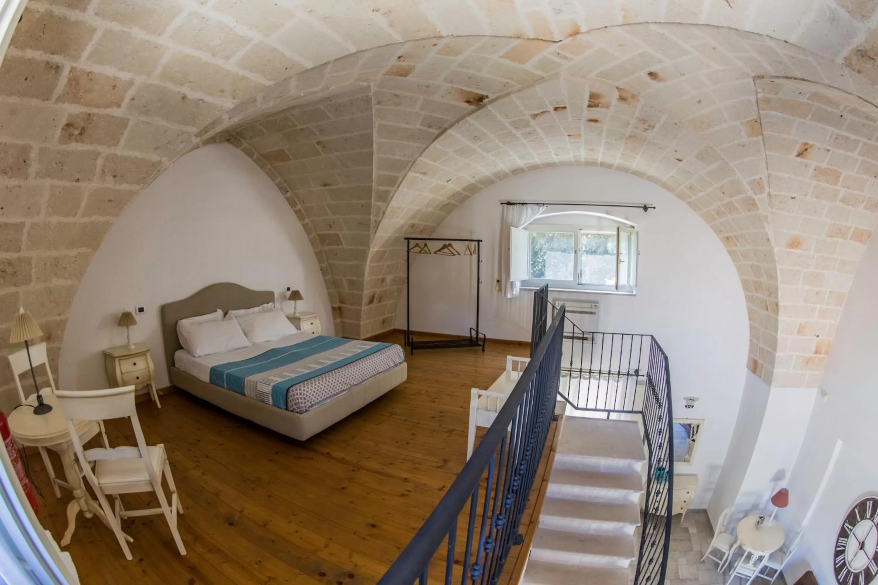 Patio, Bed in Masseria Baroni Nuovi