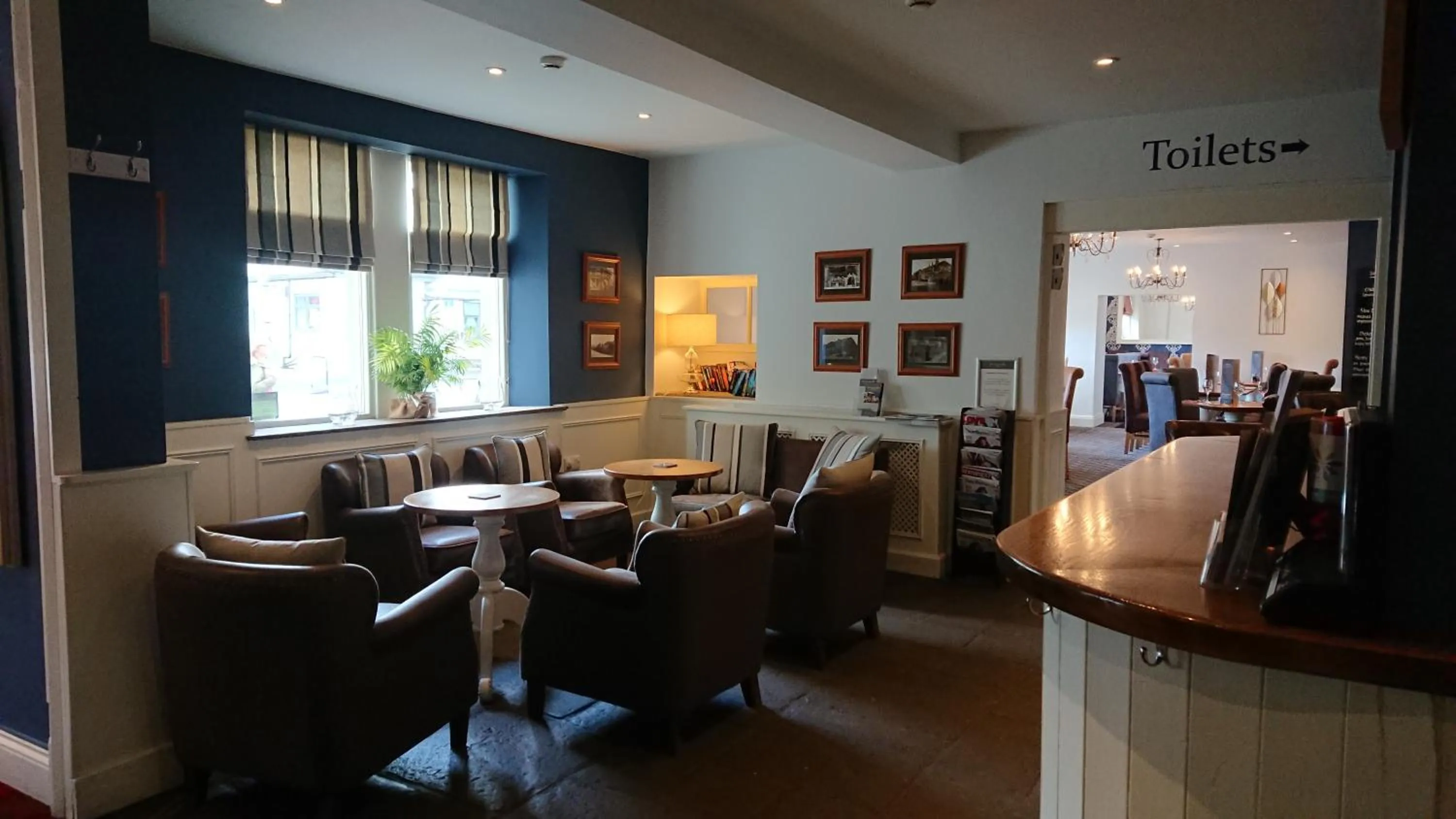 Lobby or reception in The Craven Heifer Inn