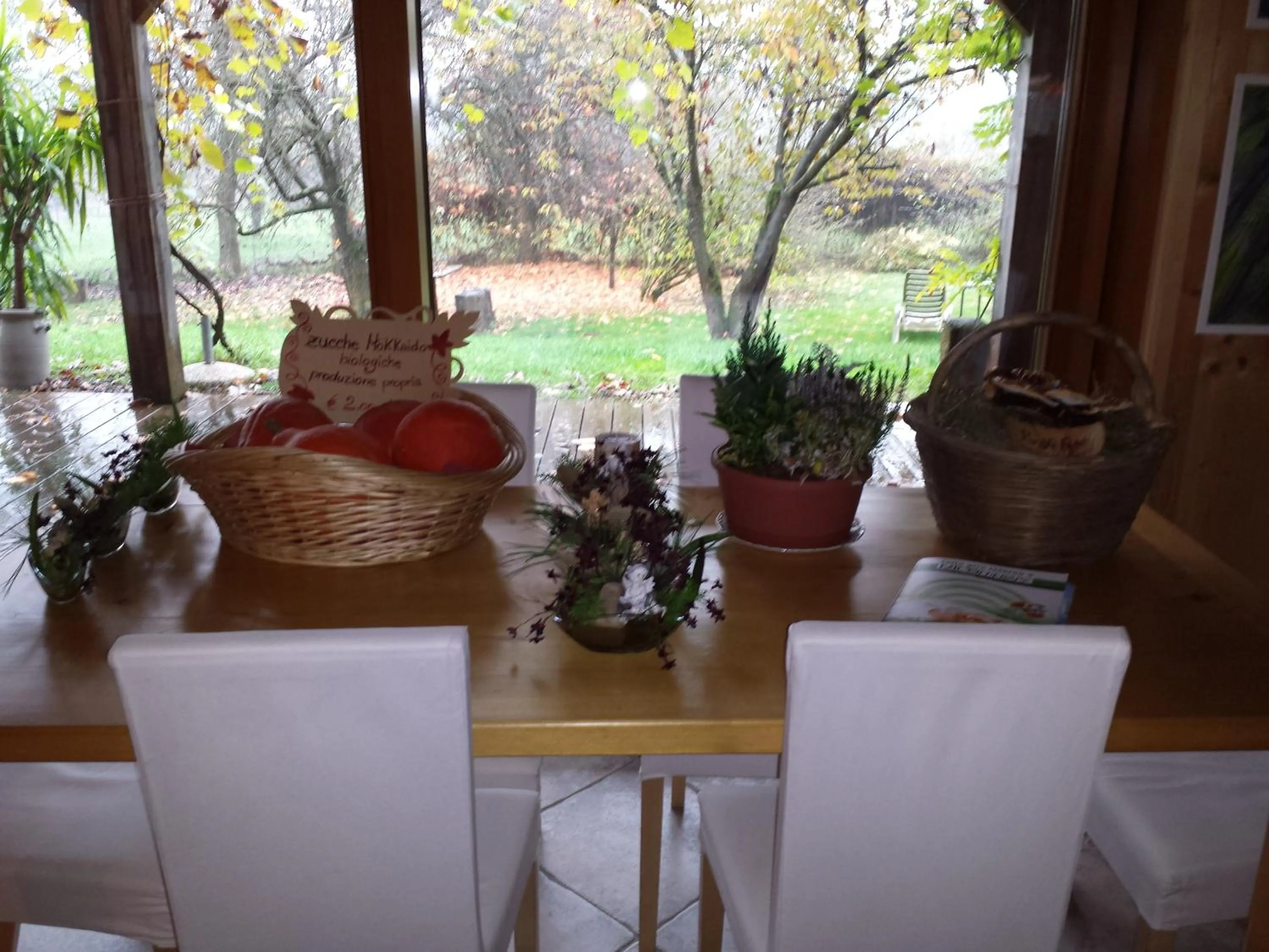 Decorative detail in BioAgriturismo Vegan Campo di Cielo