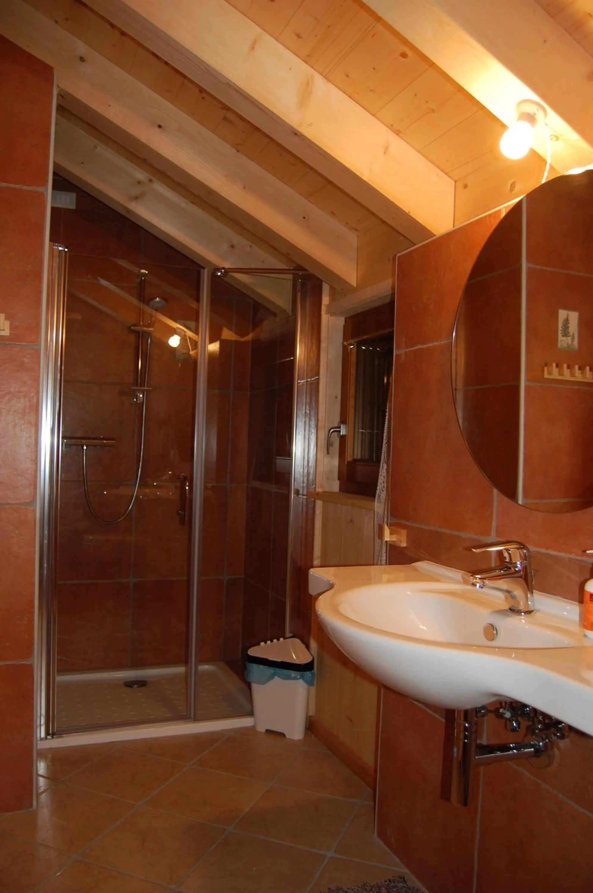 Bathroom in BioAgriturismo Vegan Campo di Cielo