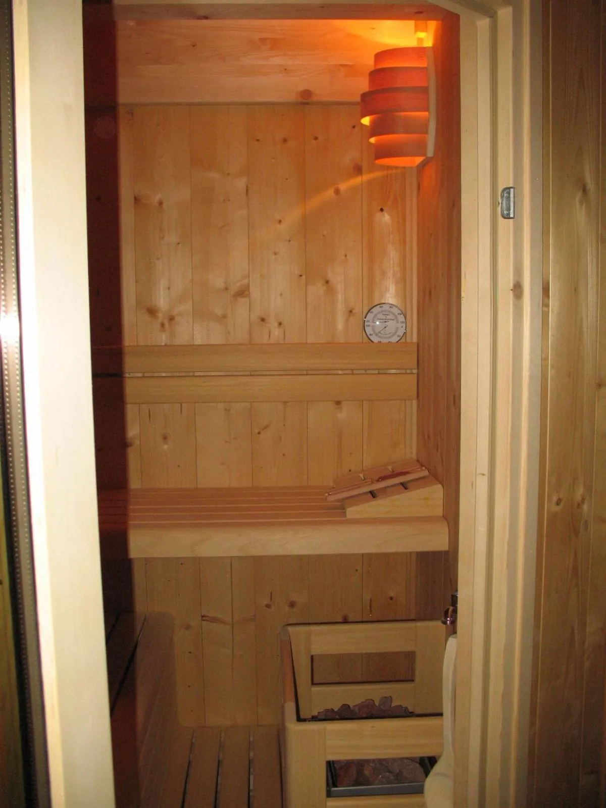 Sauna in BioAgriturismo Vegan Campo di Cielo