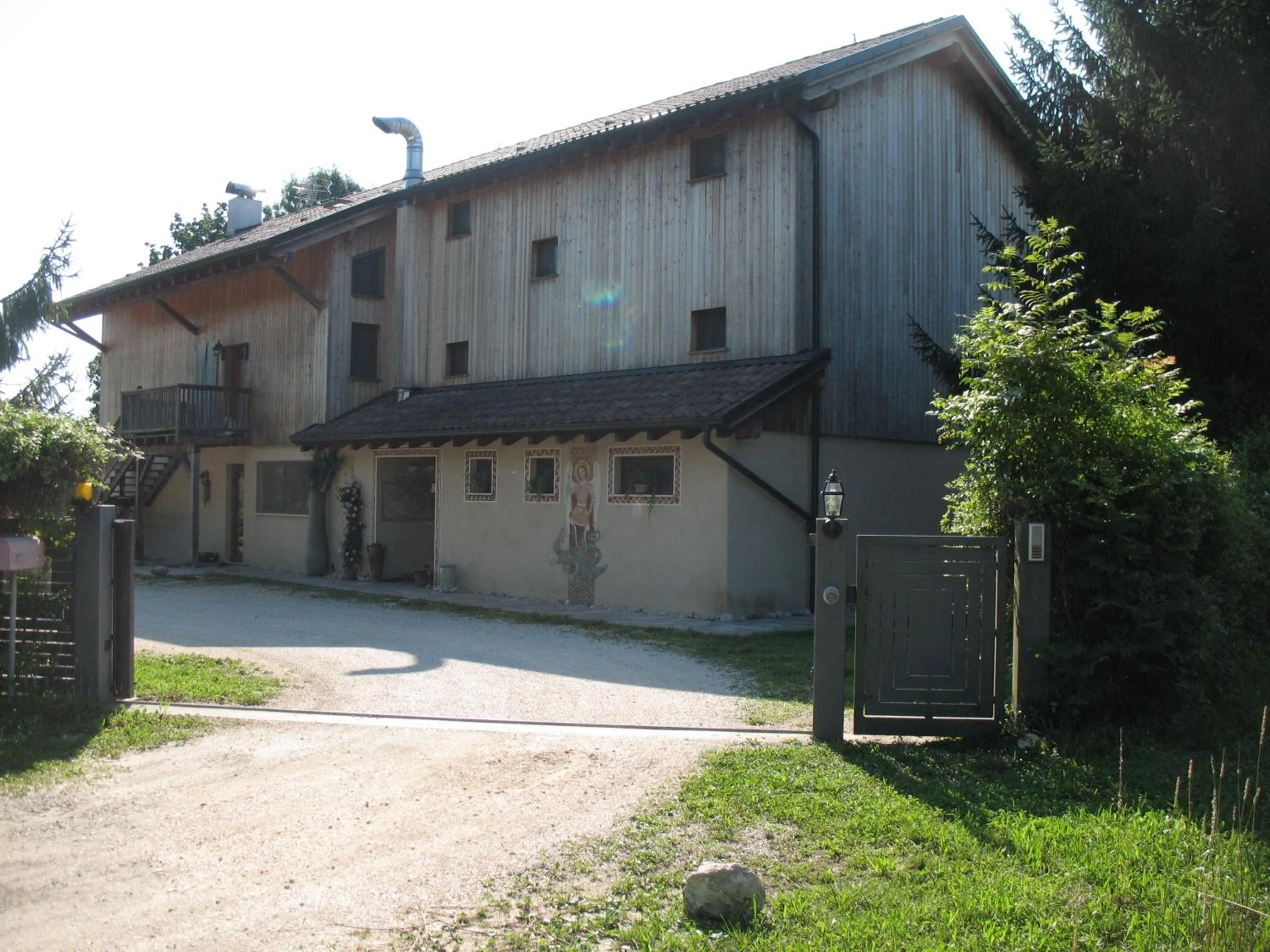 Facade/entrance in BioAgriturismo Vegan Campo di Cielo
