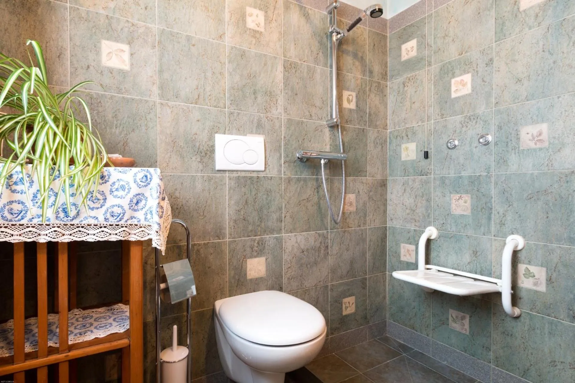 Bathroom in BioAgriturismo Vegan Campo di Cielo