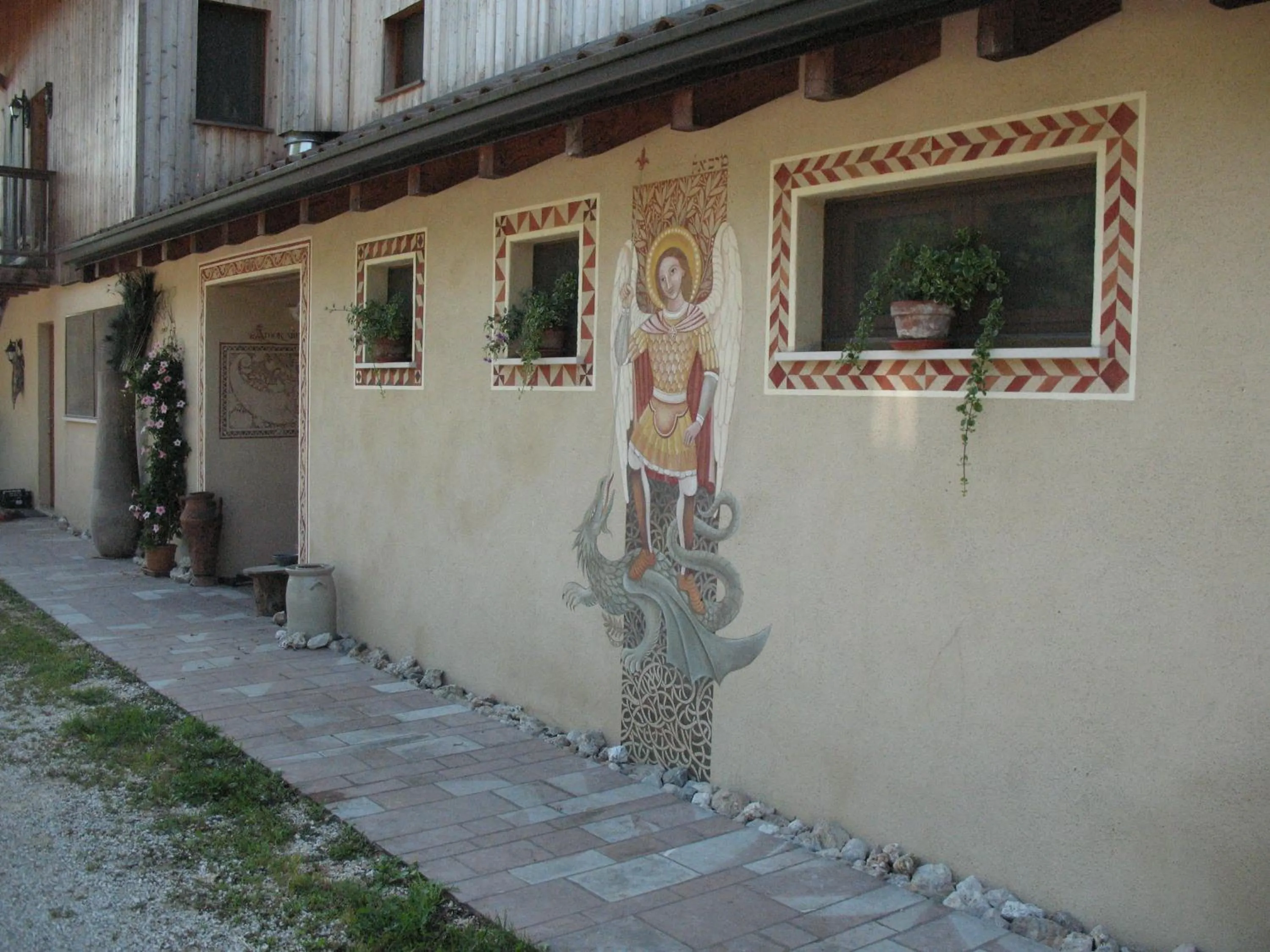 Facade/entrance in BioAgriturismo Vegan Campo di Cielo