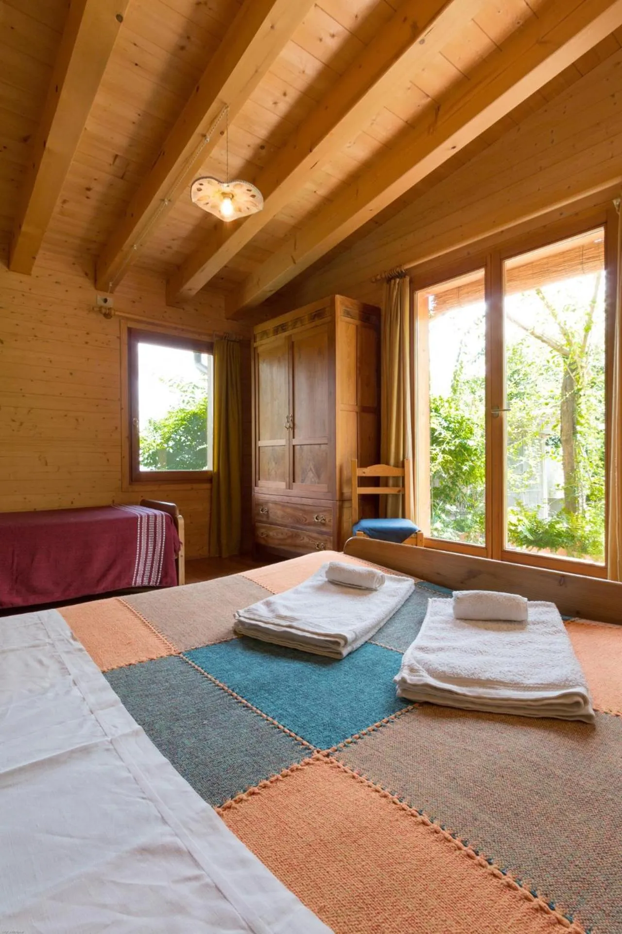 Bed in BioAgriturismo Vegan Campo di Cielo