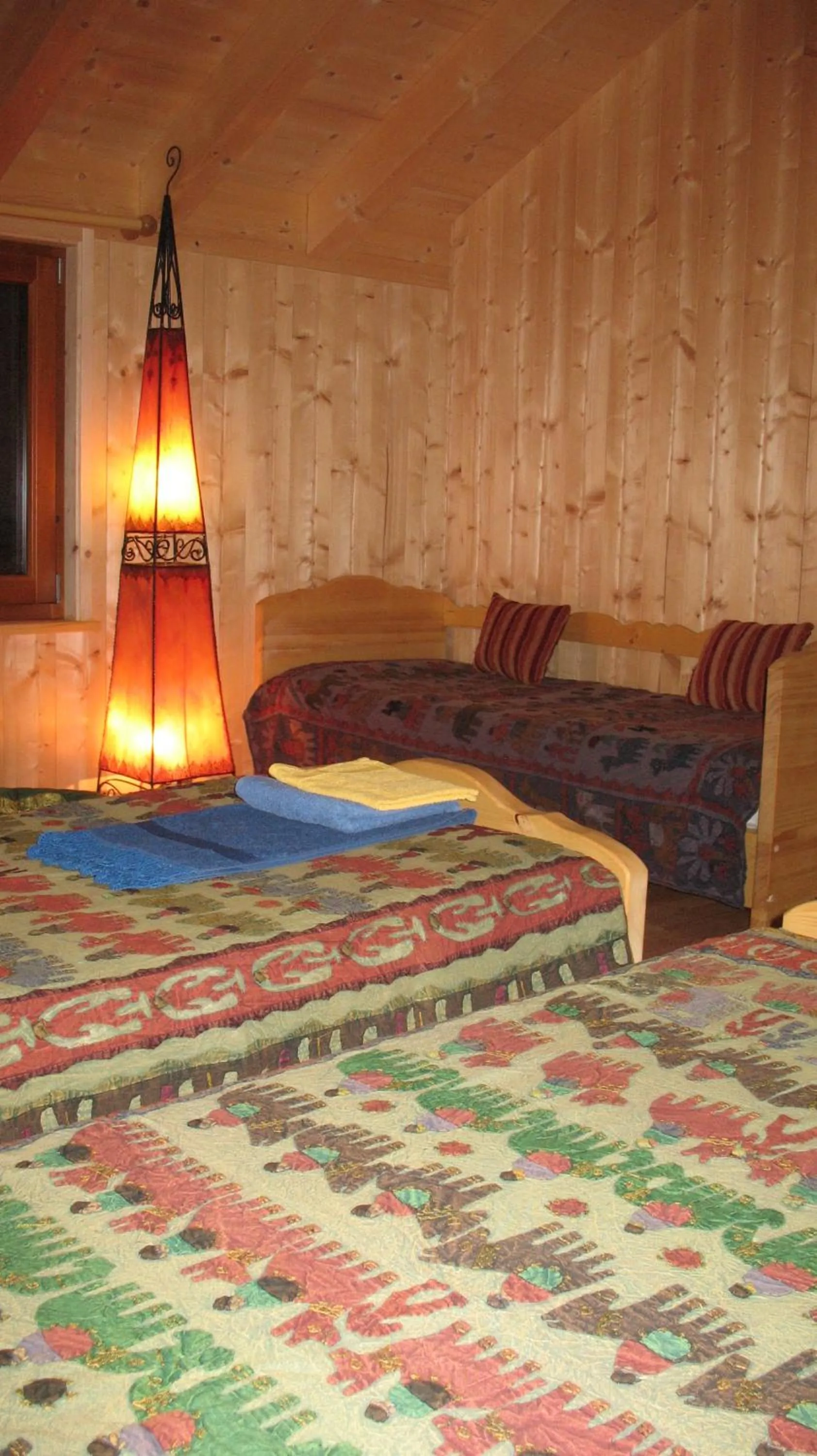 Photo of the whole room, Bed in BioAgriturismo Vegan Campo di Cielo