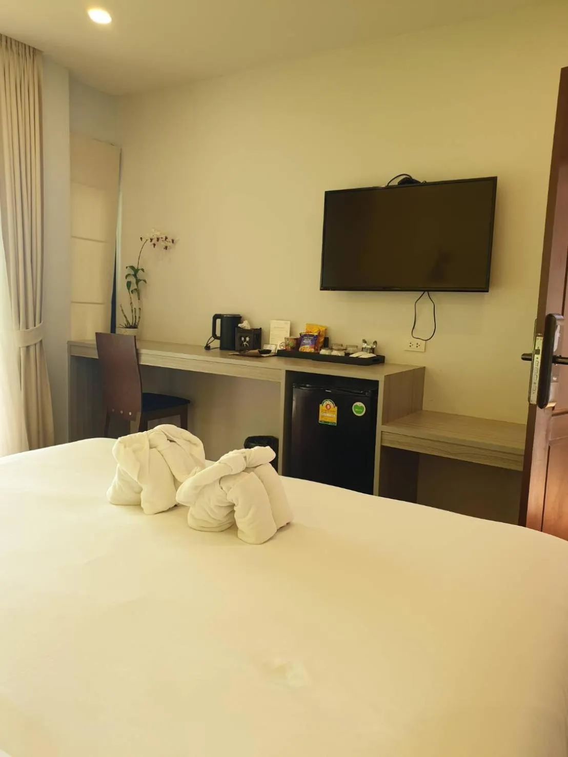 TV and multimedia, Bed in Blue Orchid Beach Krabi - SHA Certified