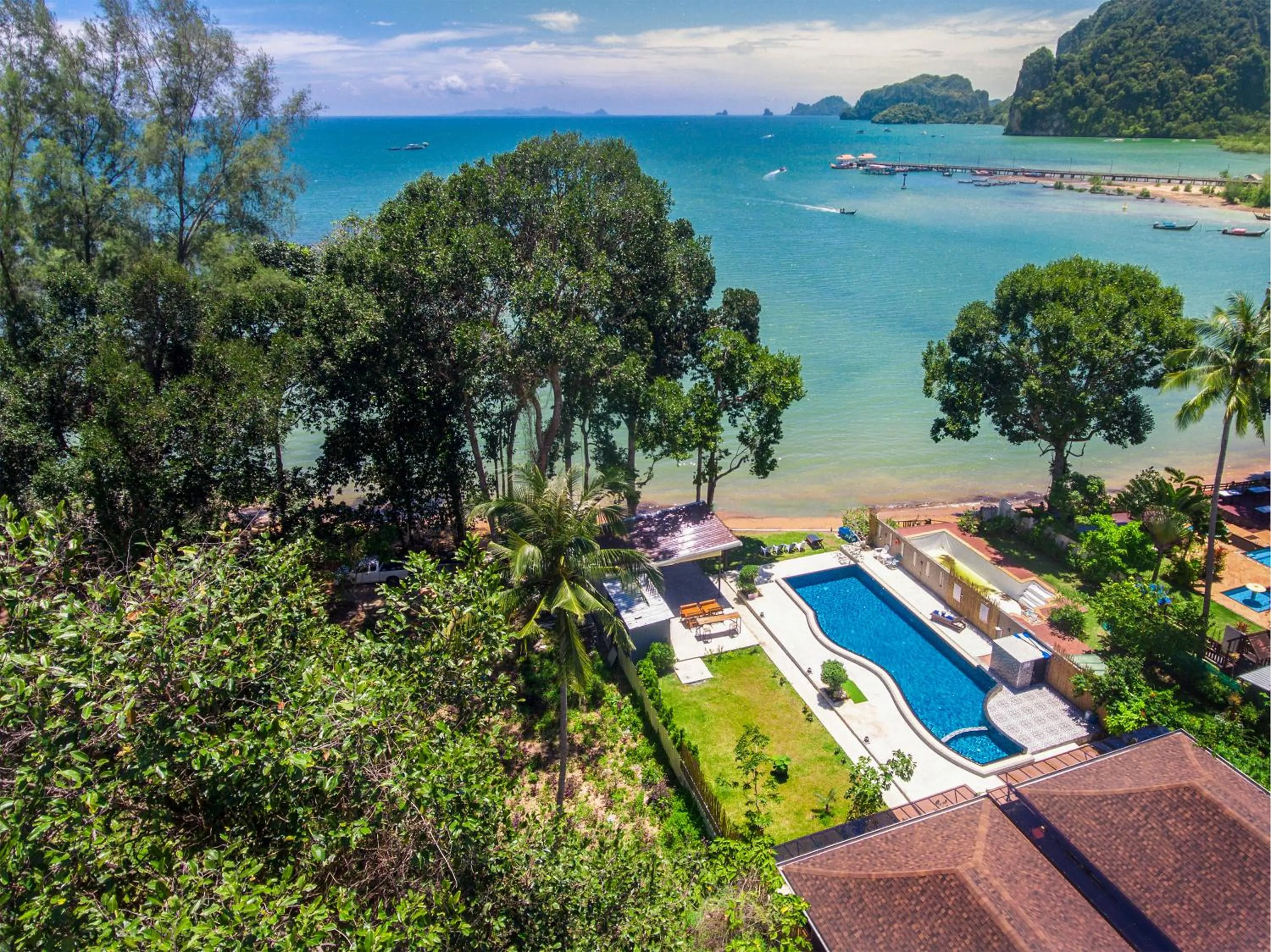Bird's eye view in Blue Orchid Beach Krabi - SHA Certified