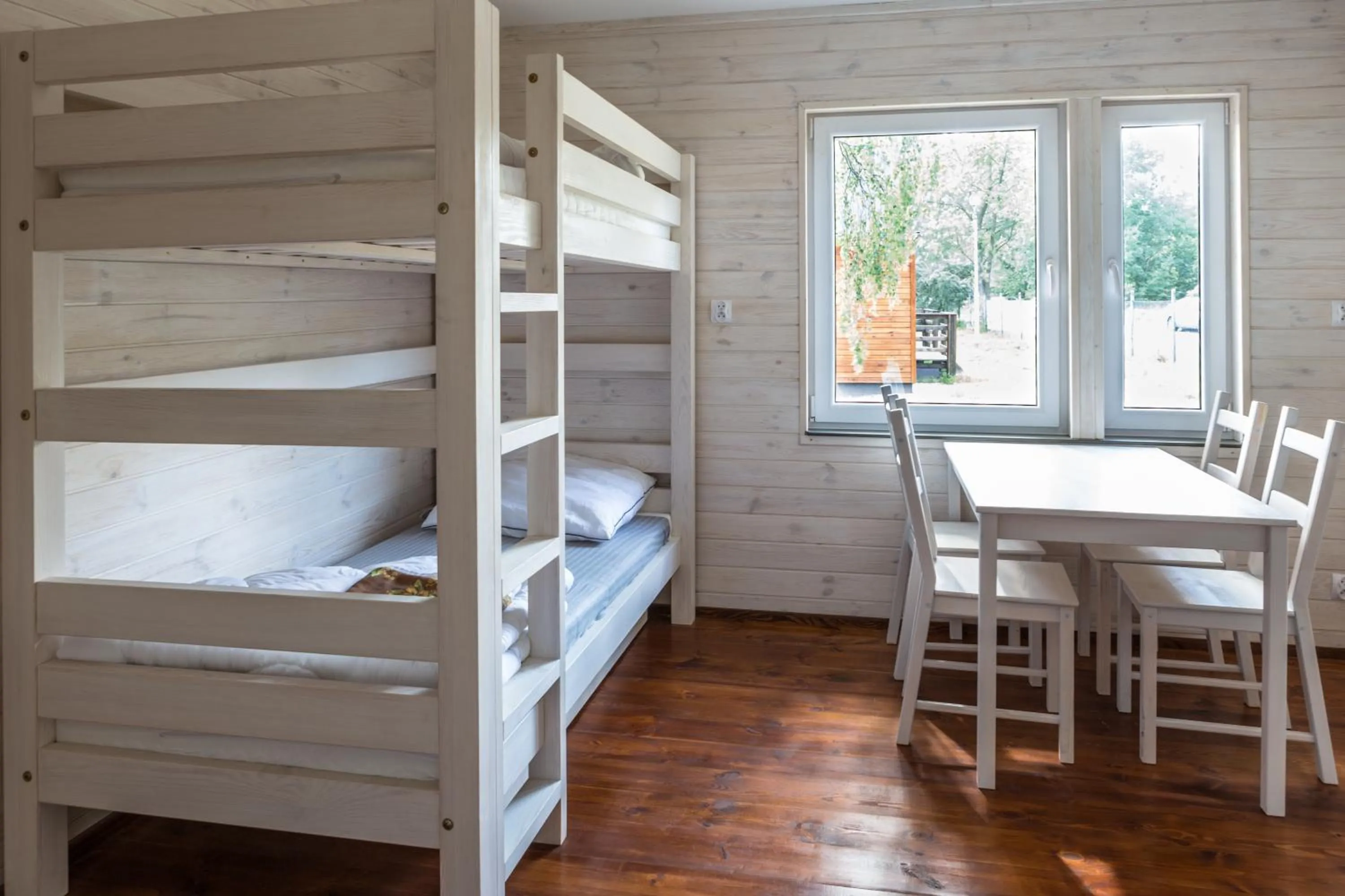 bunk bed in Domki Letniskowe AZS Galion