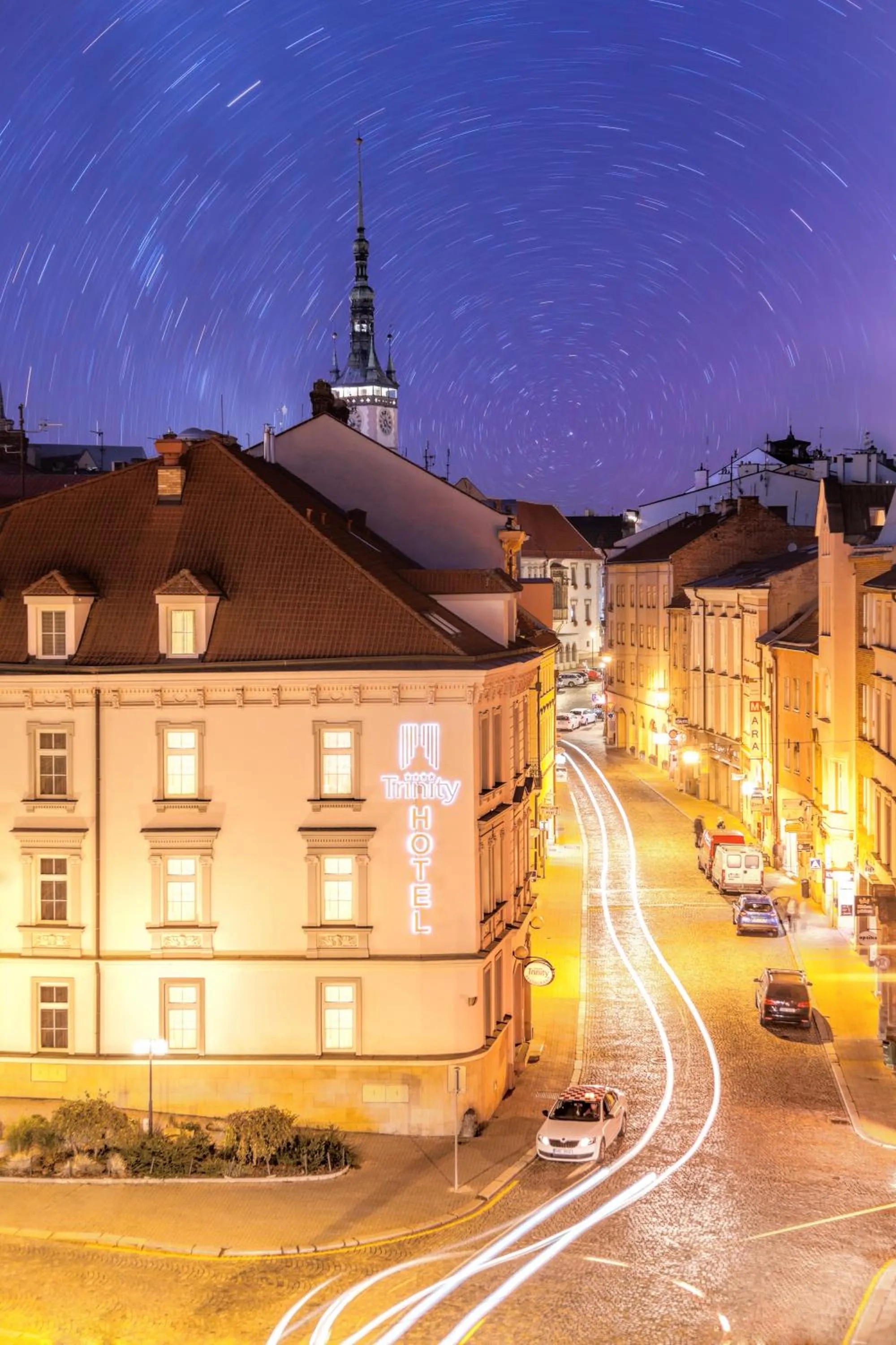 Facade/entrance in Hotel Trinity