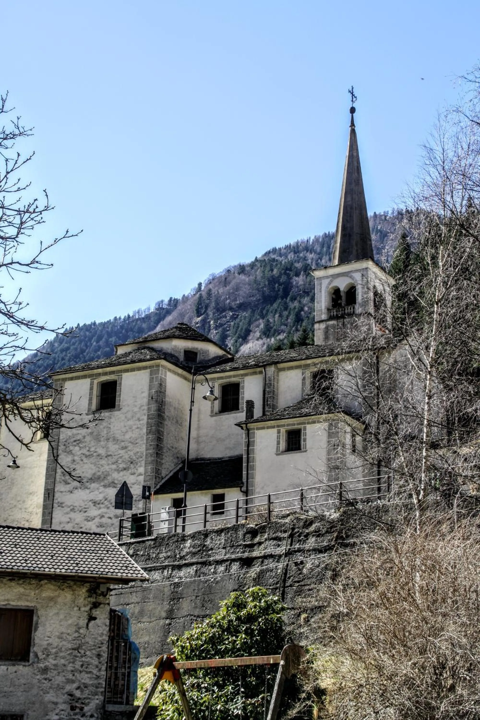 Natural landscape in Casa Rimasco