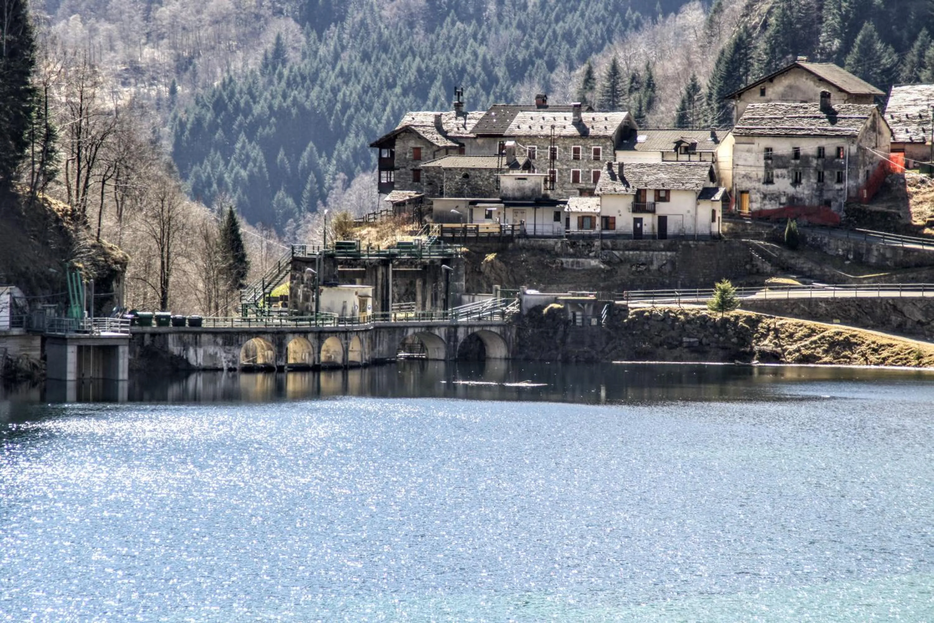 Lake view in Casa Rimasco