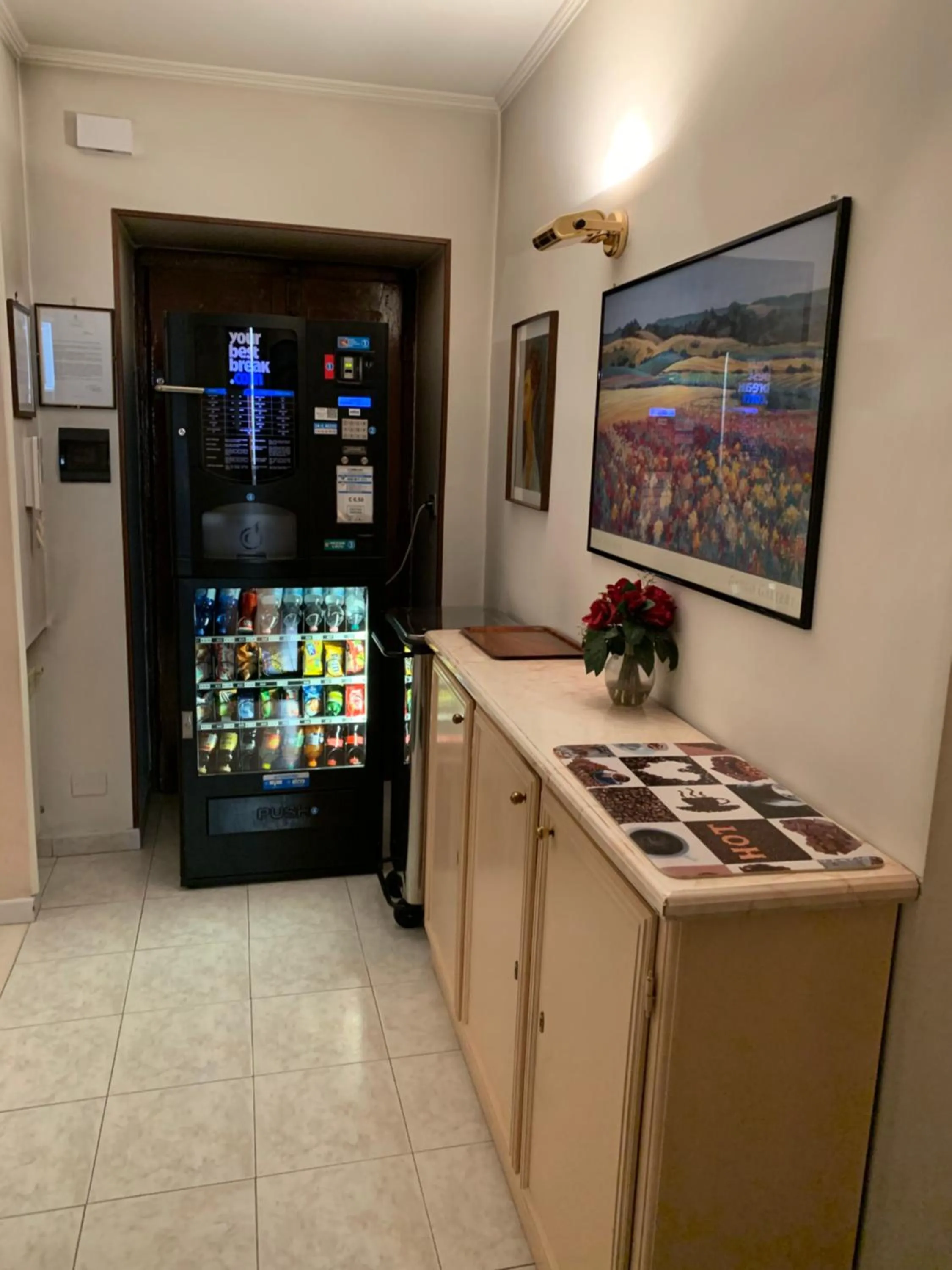 vending machine in HOTEL ELENA
