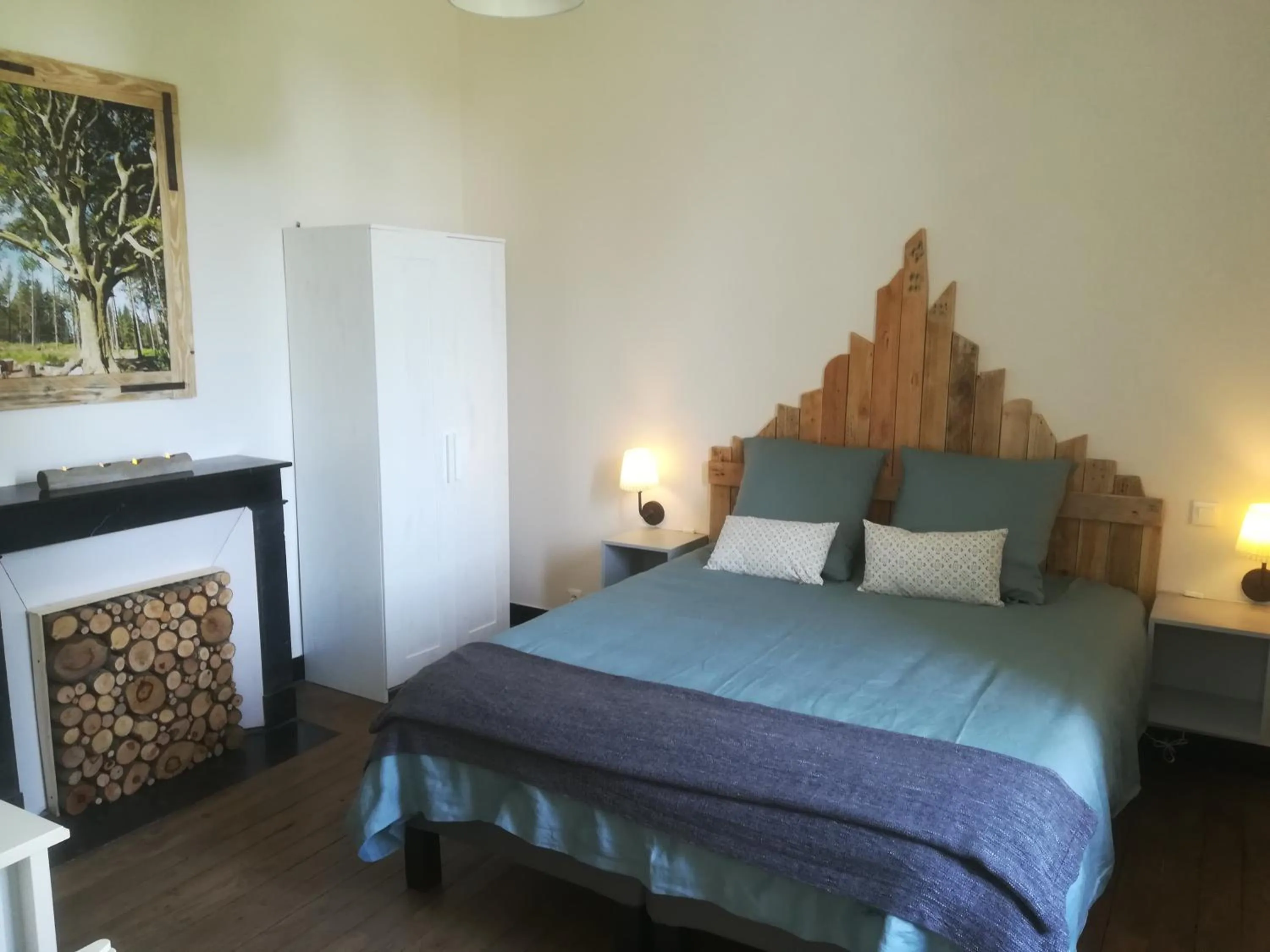 Bed in Le Presbytère de Saint Malon