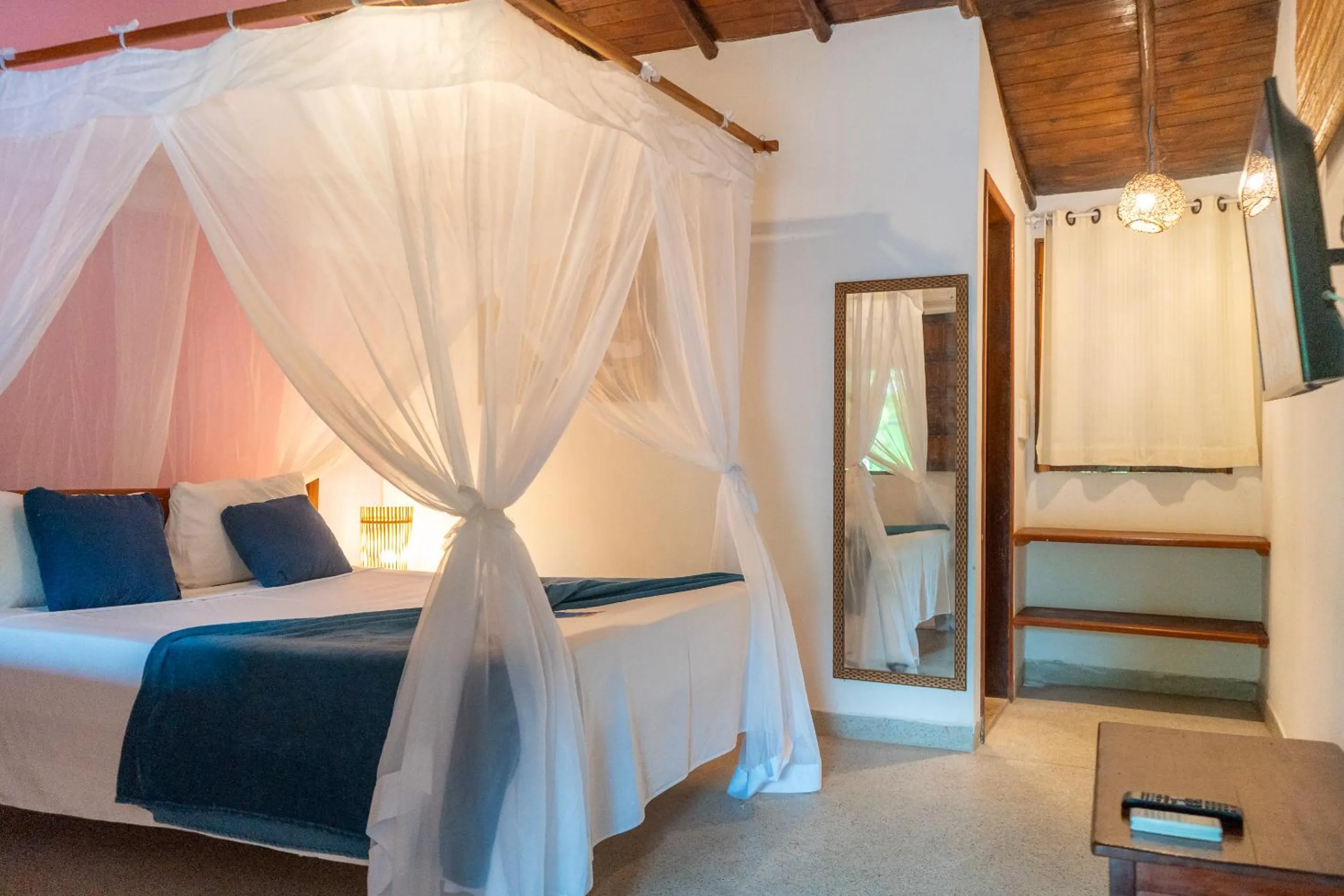 Bed in Travel Inn Pousadas & Beach Club Trancoso