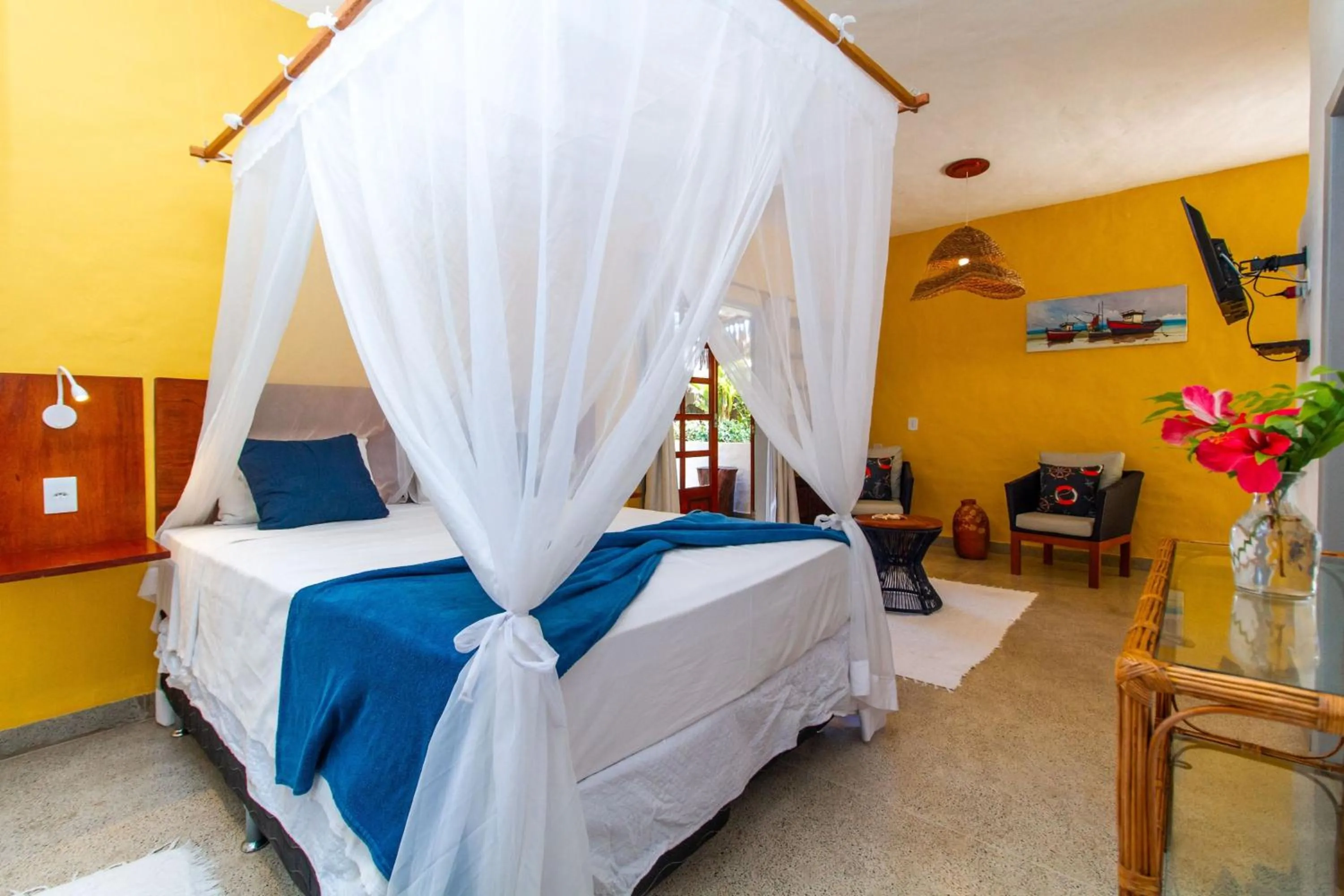 Bed in Travel Inn Pousadas & Beach Club Trancoso