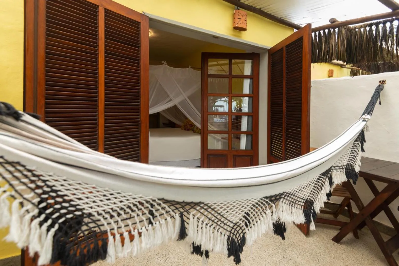 Balcony/Terrace in Travel Inn Pousadas & Beach Club Trancoso