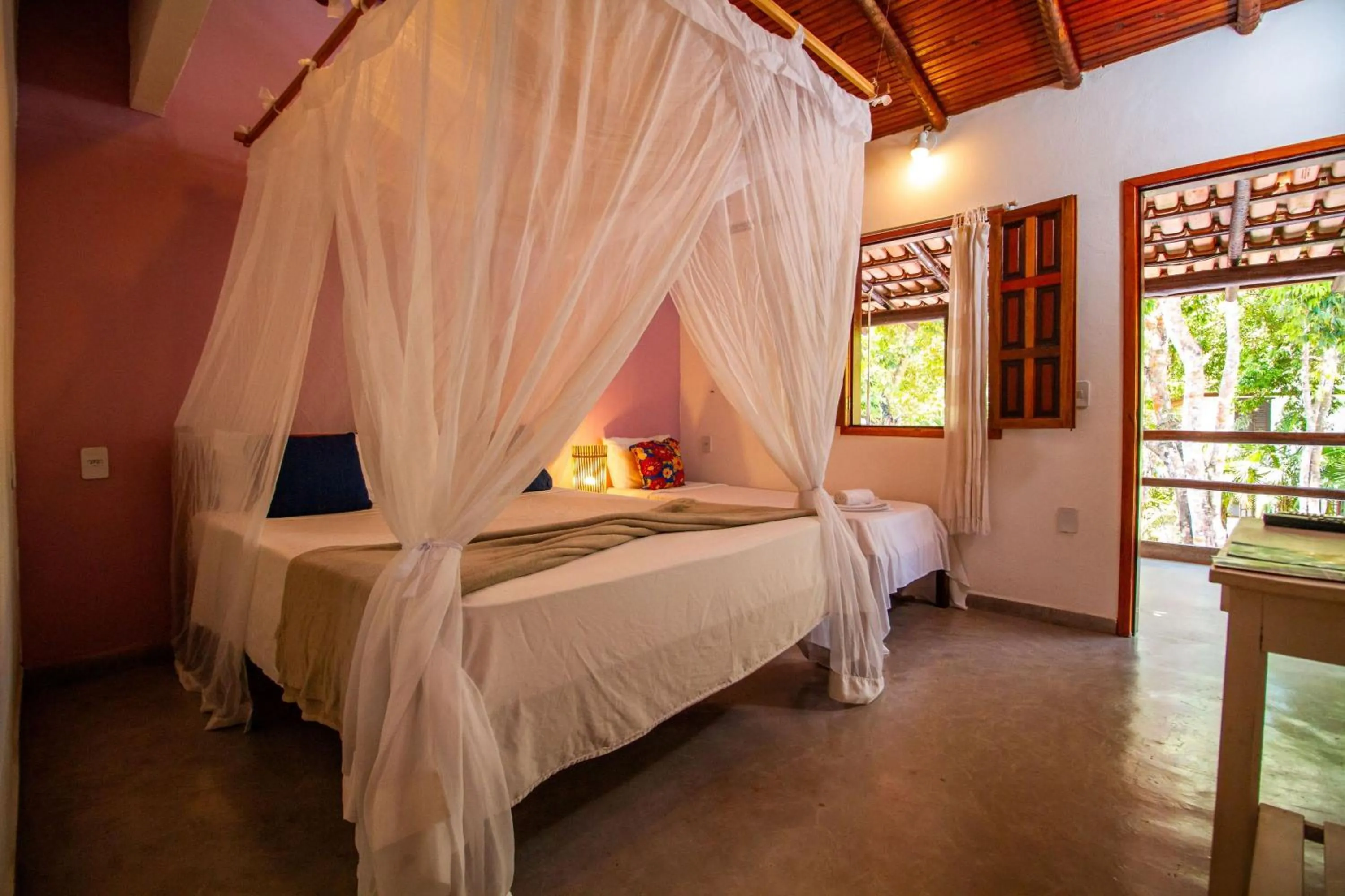 Bed in Travel Inn Pousadas & Beach Club Trancoso