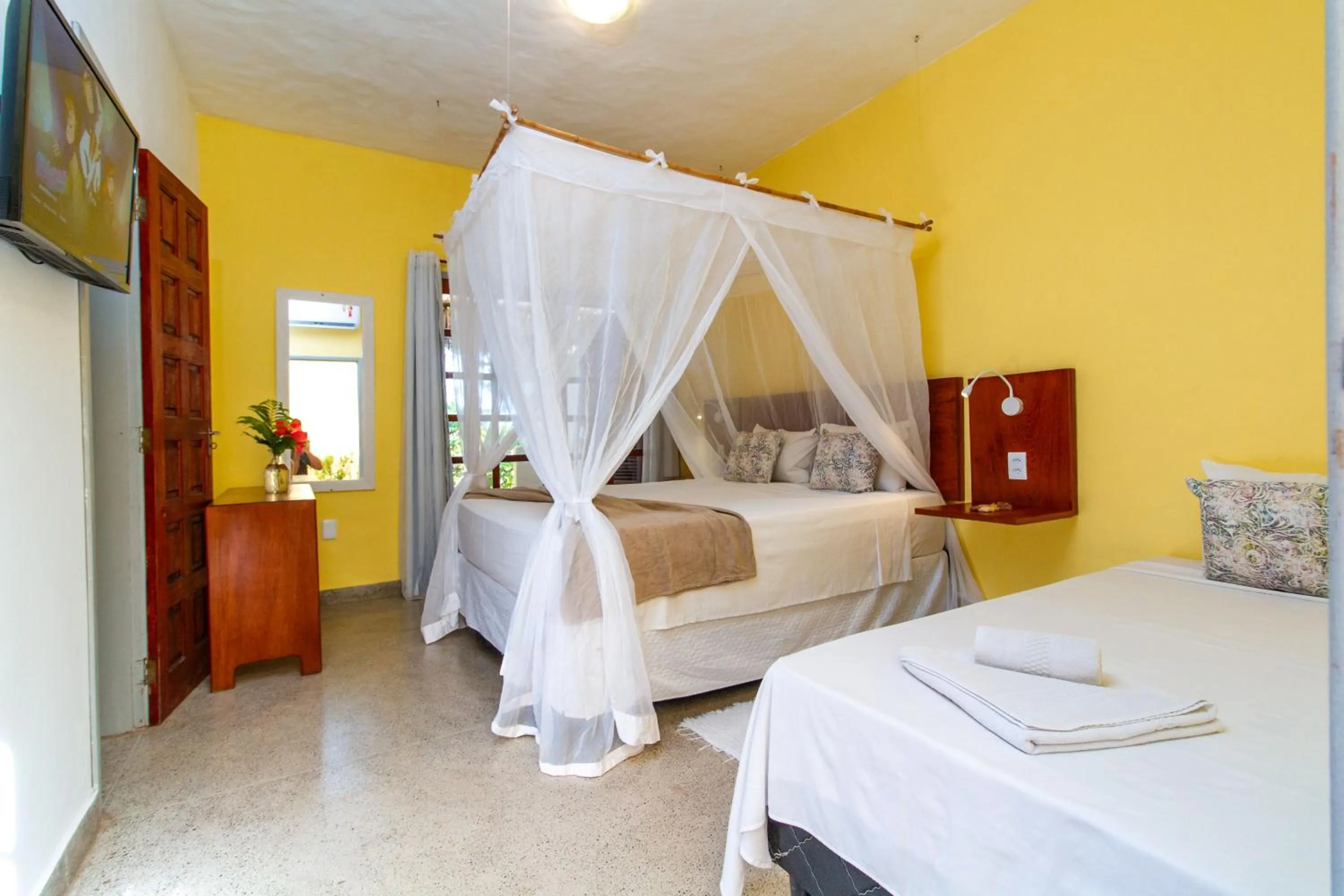 Bed in Travel Inn Pousadas & Beach Club Trancoso