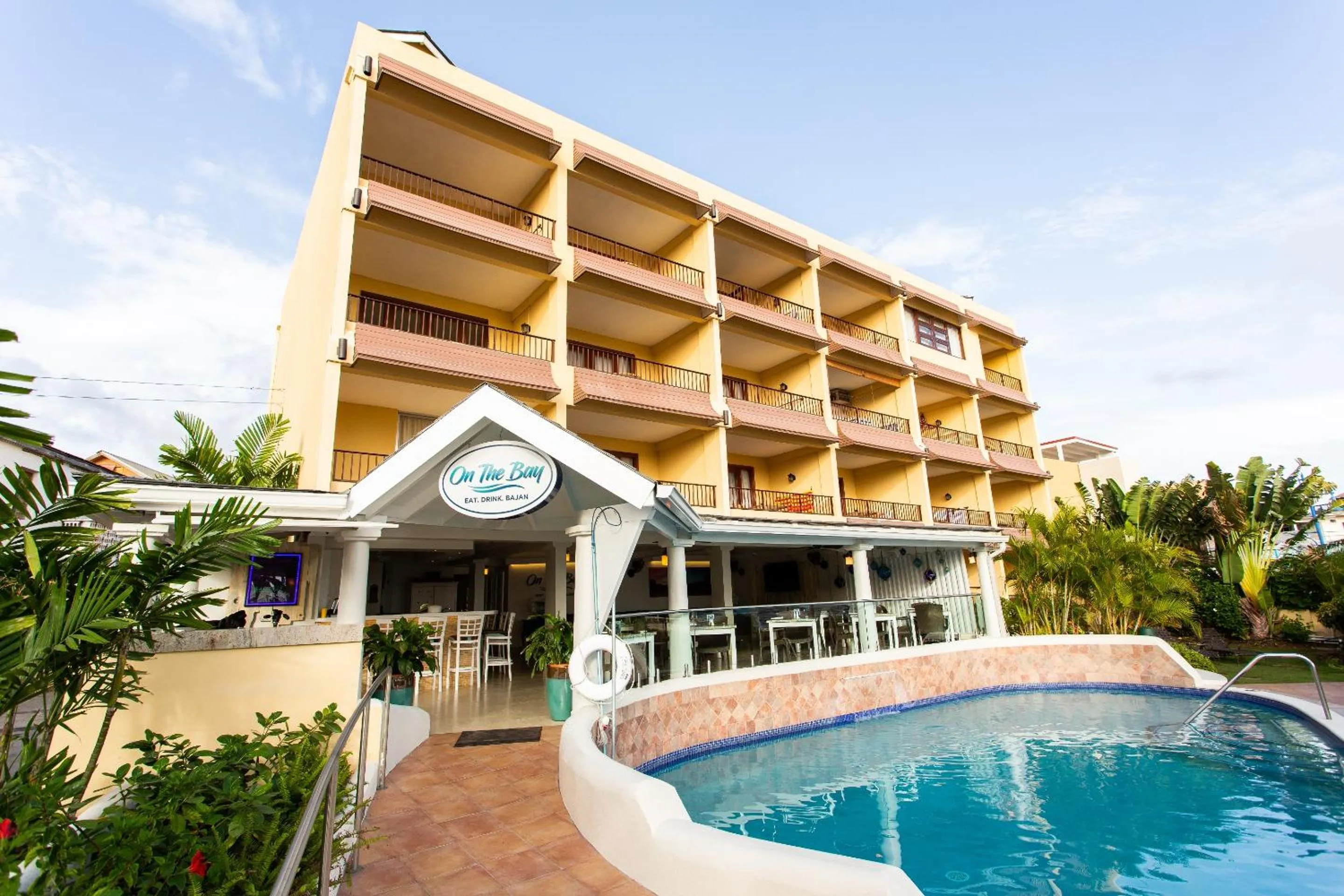 Property building in Yellow Bird Hotel