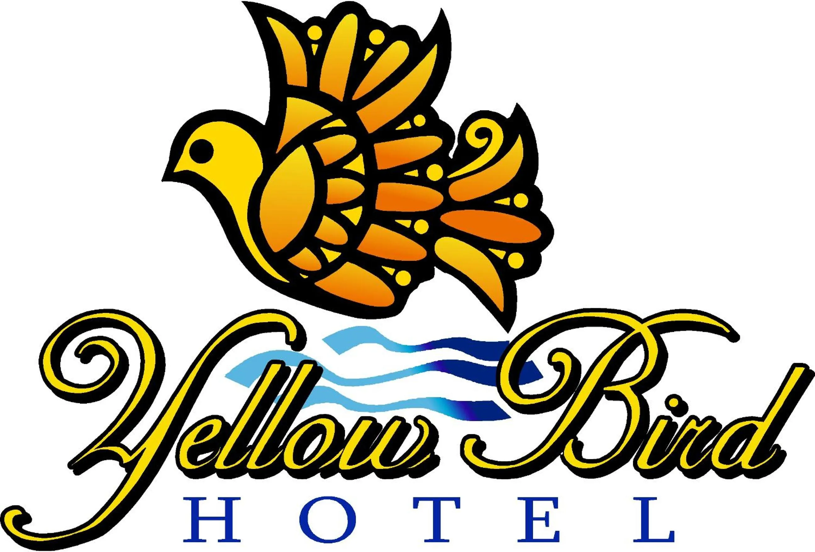 Property logo or sign in Yellow Bird Hotel