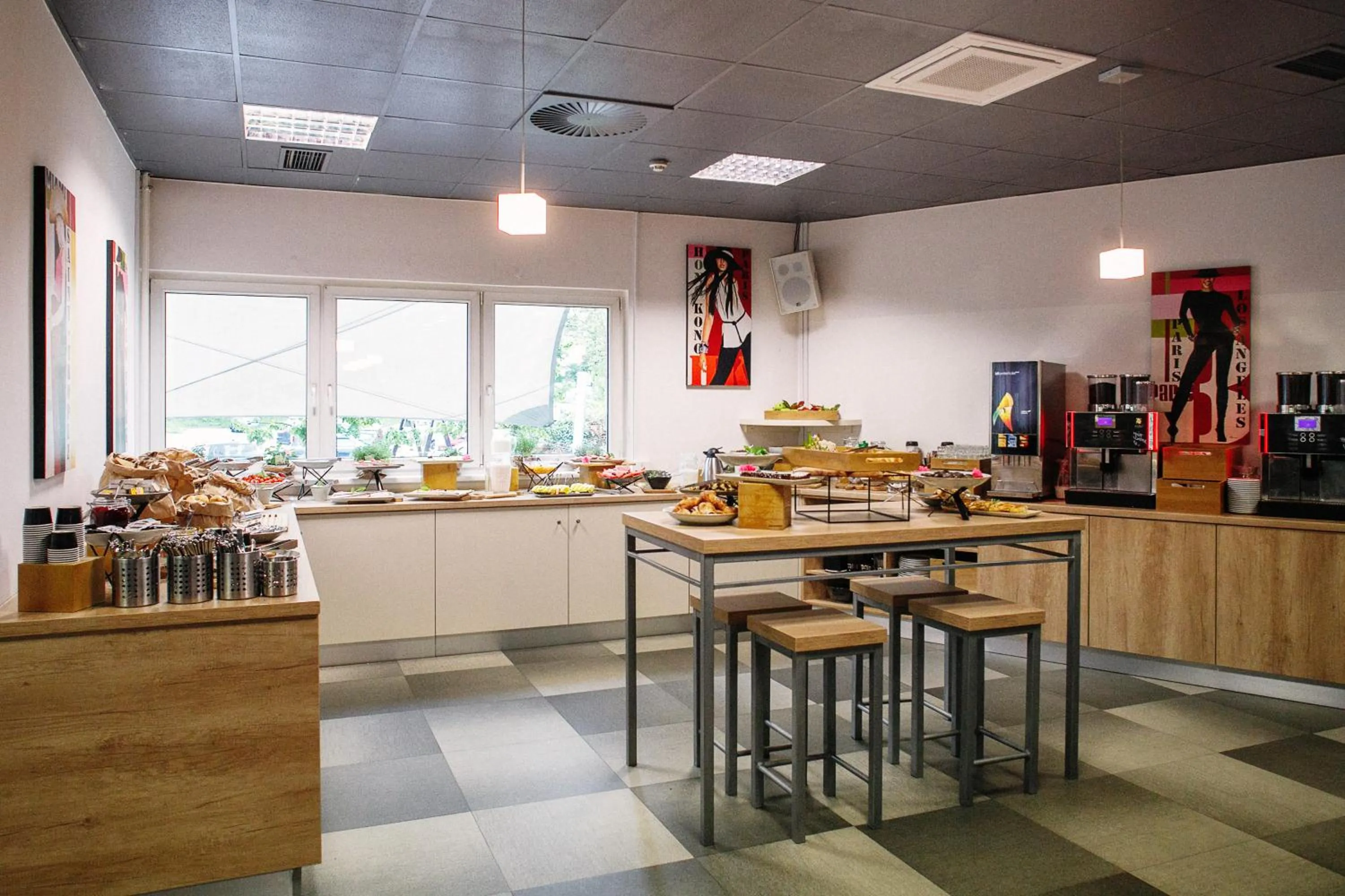 Buffet breakfast in WUD hotel