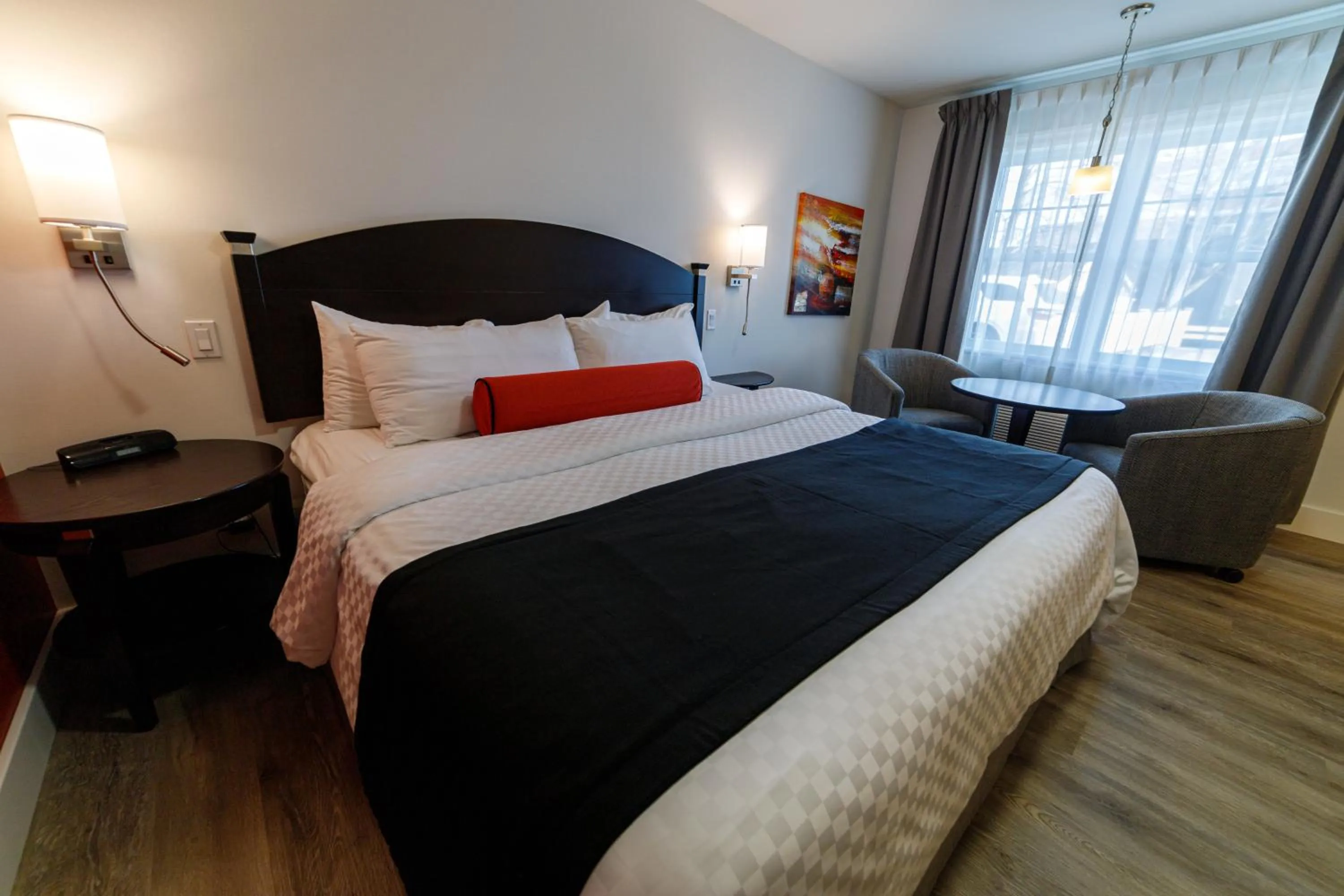 Bed in Hotel-Motel Castel de la Mer