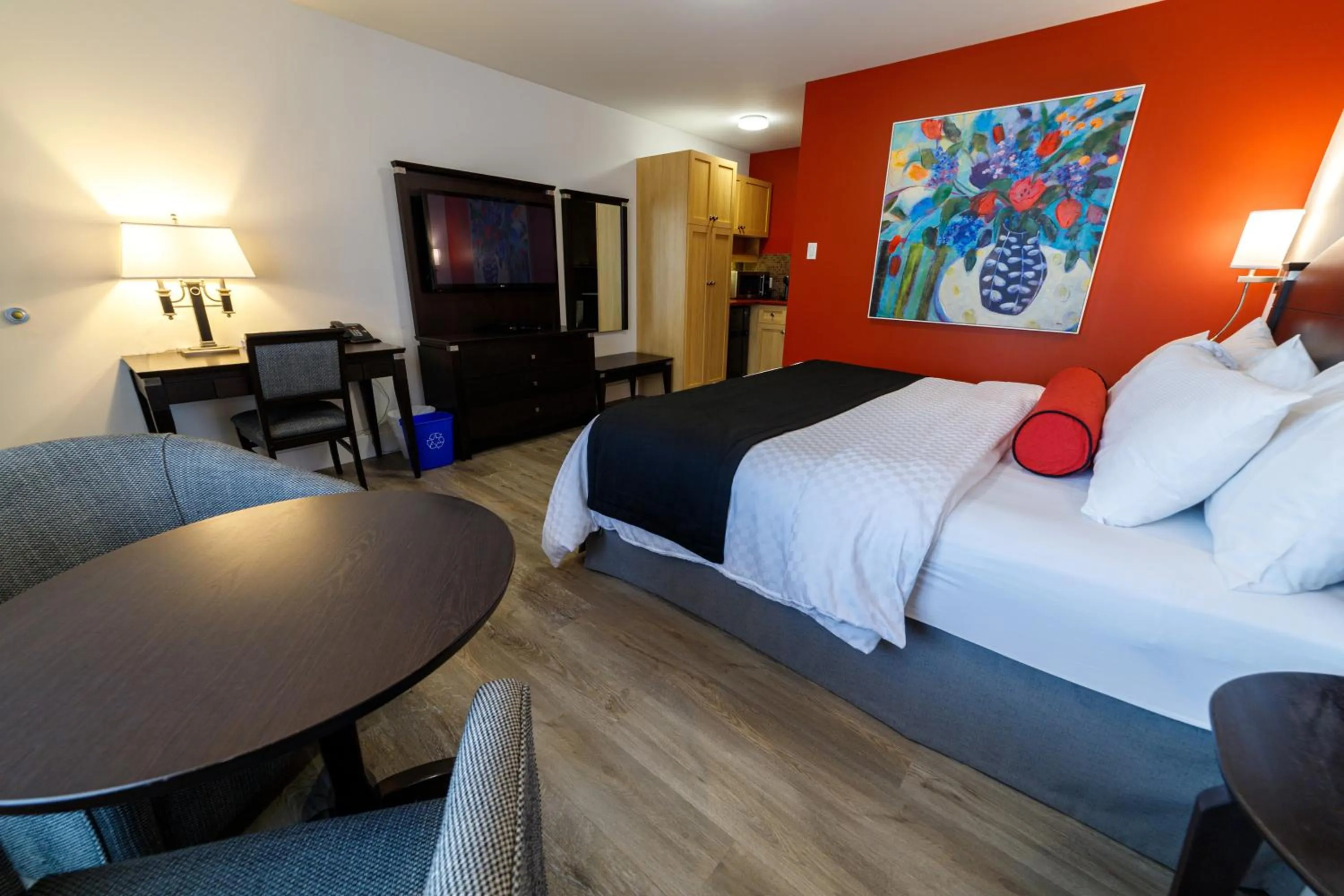 Bed in Hotel-Motel Castel de la Mer