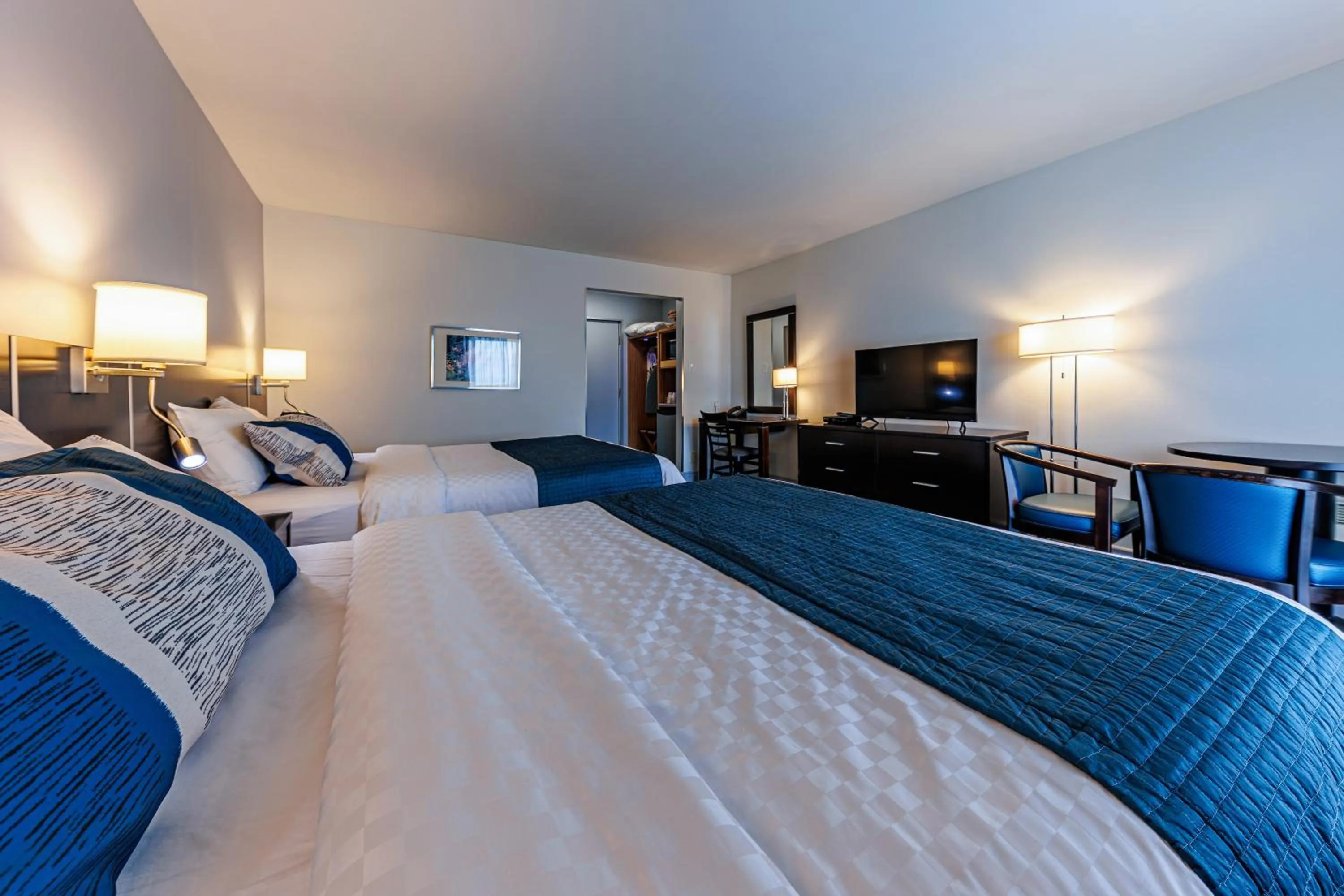 Bed in Hotel-Motel Castel de la Mer