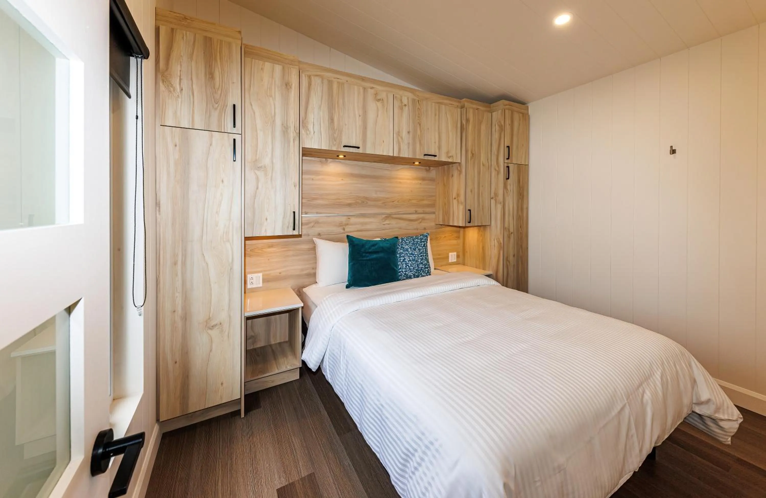 Bed in Hotel-Motel Castel de la Mer