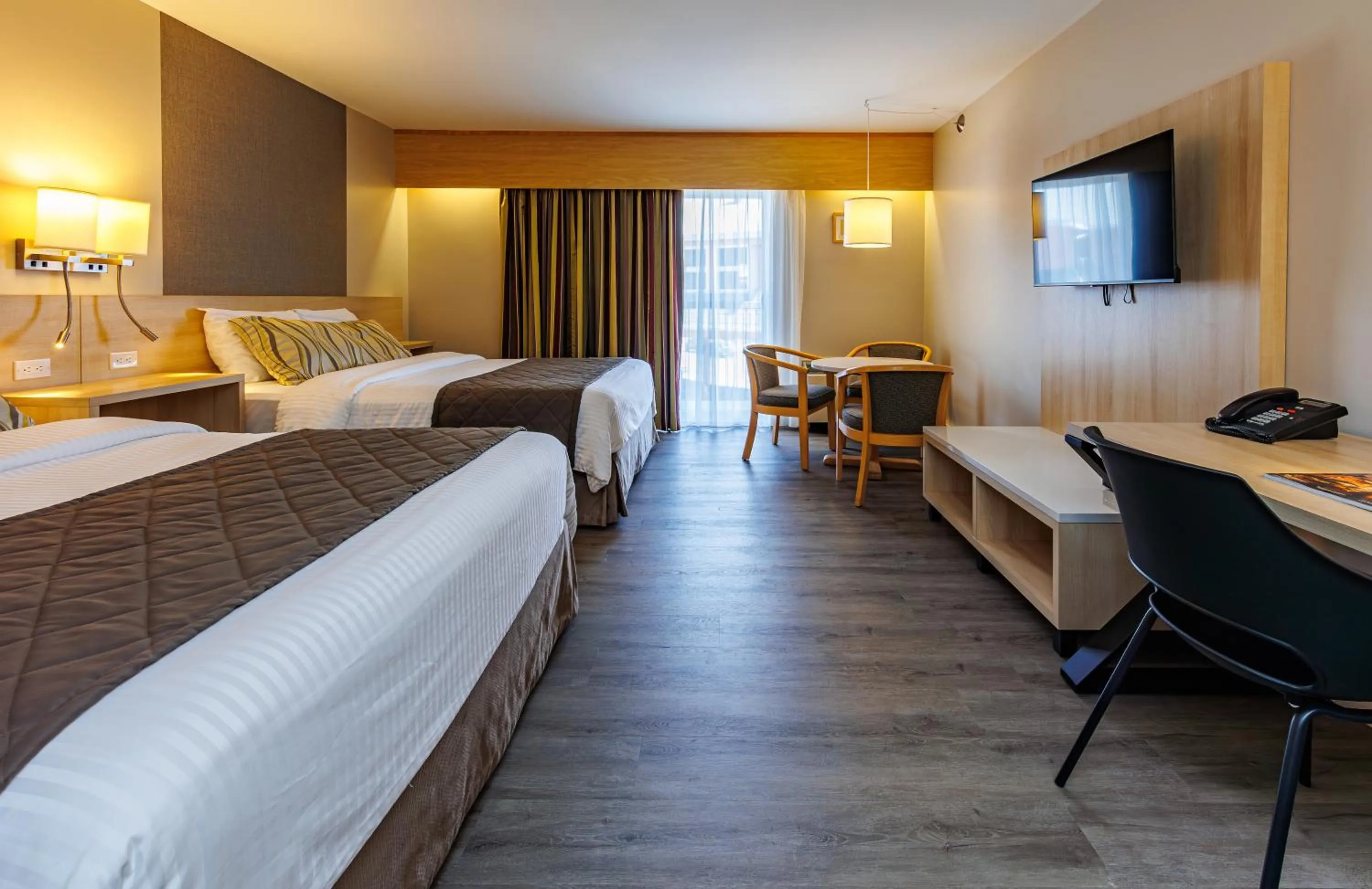 Bed in Hotel-Motel Castel de la Mer