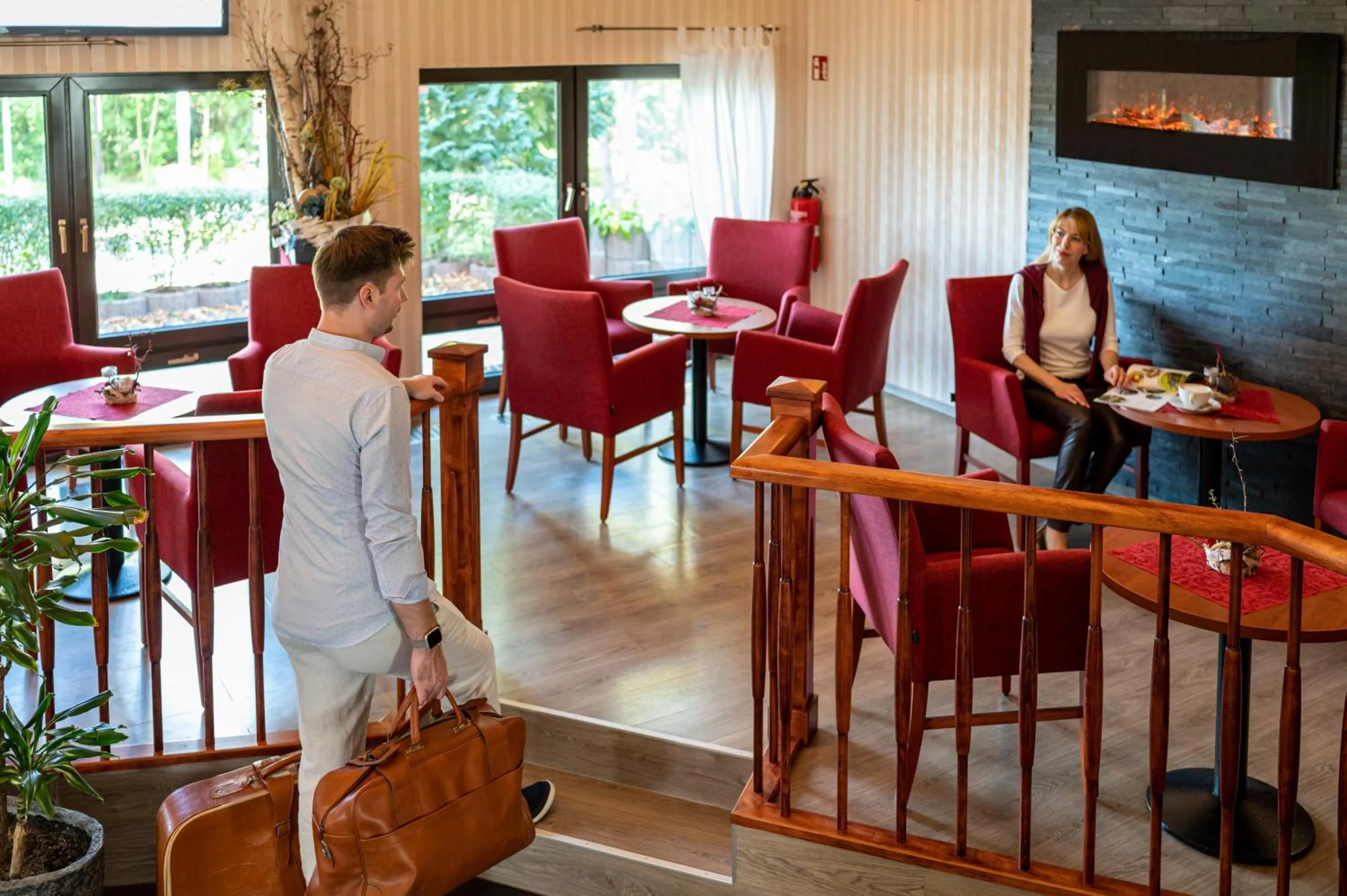 Communal lounge/ TV room in Akzent Aktiv & Vital Hotel Thüringen