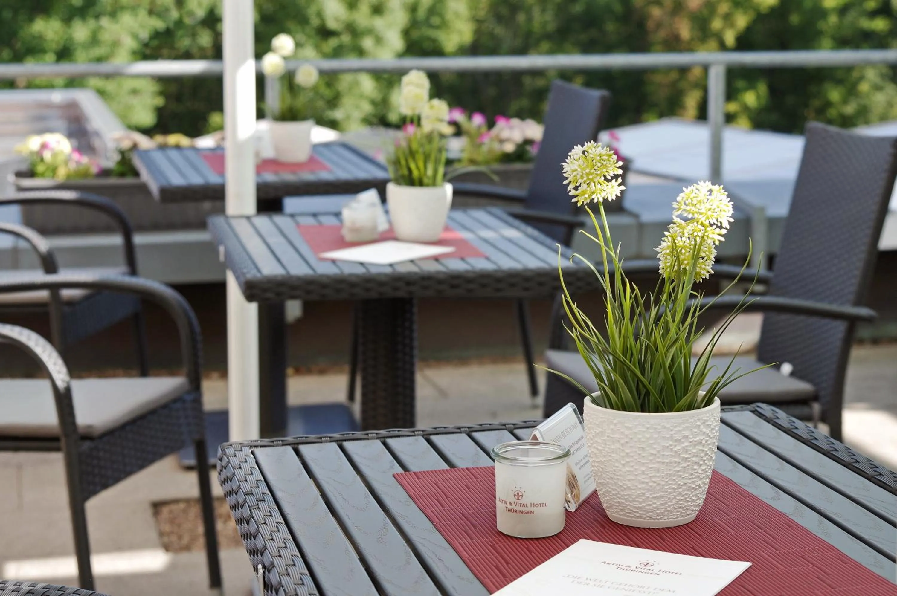 Restaurant/places to eat in Akzent Aktiv & Vital Hotel Thüringen