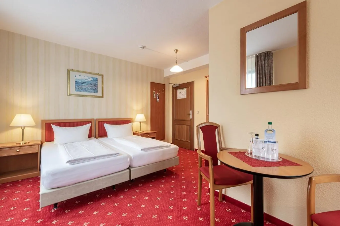 Bedroom, Bed in Akzent Aktiv & Vital Hotel Thüringen