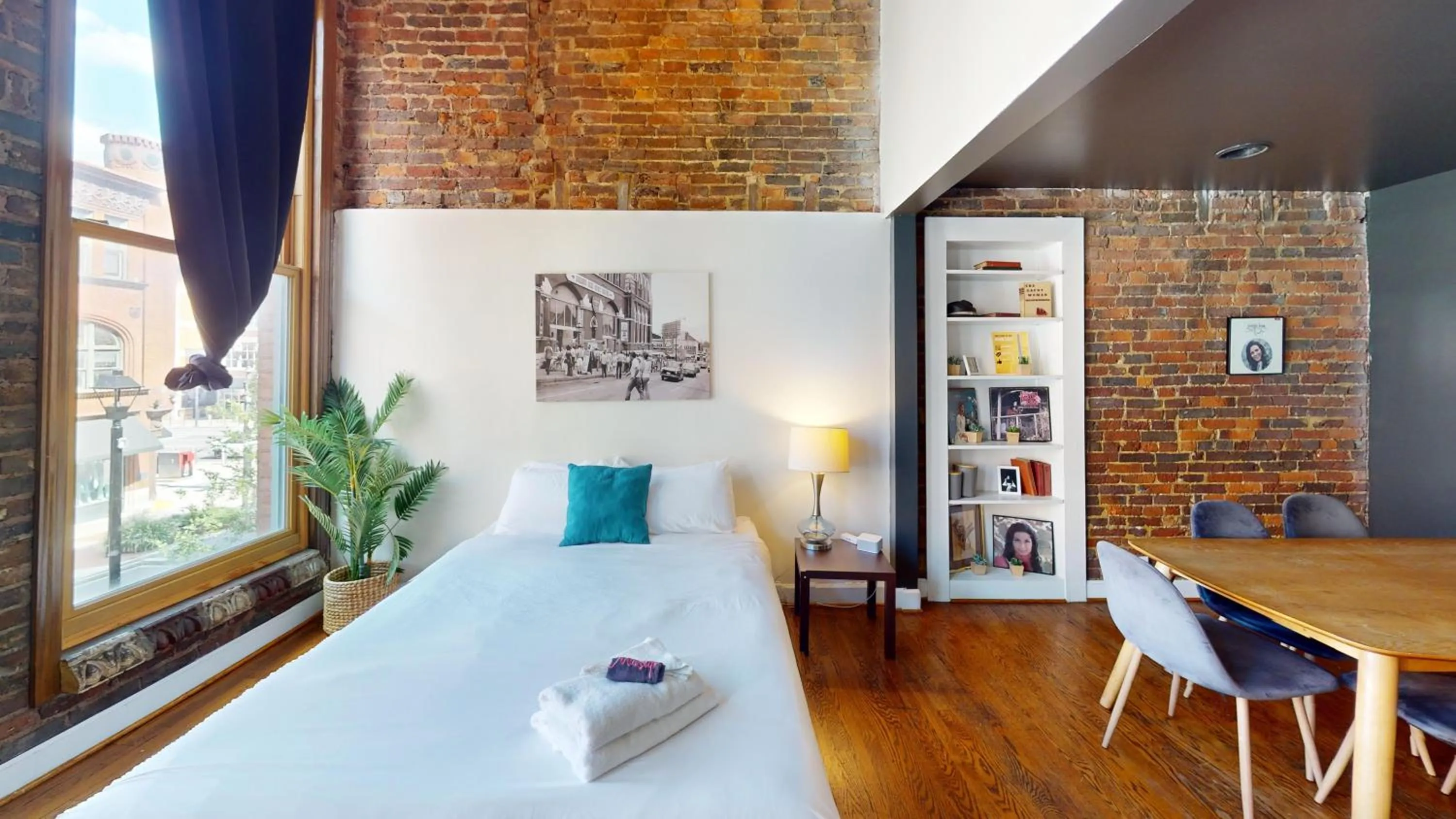 Bed in The Lofts at 107