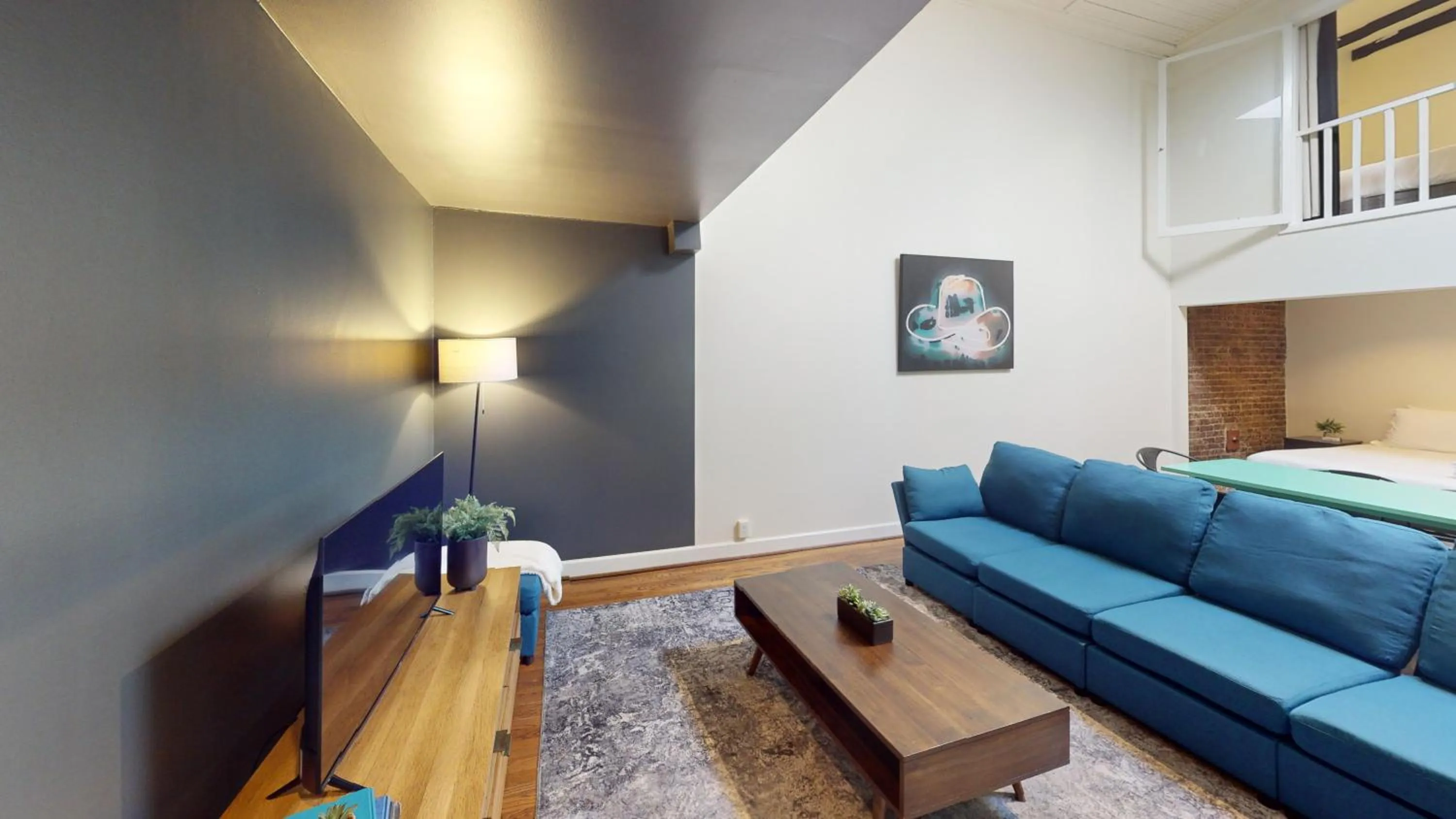 Bed in The Lofts at 107