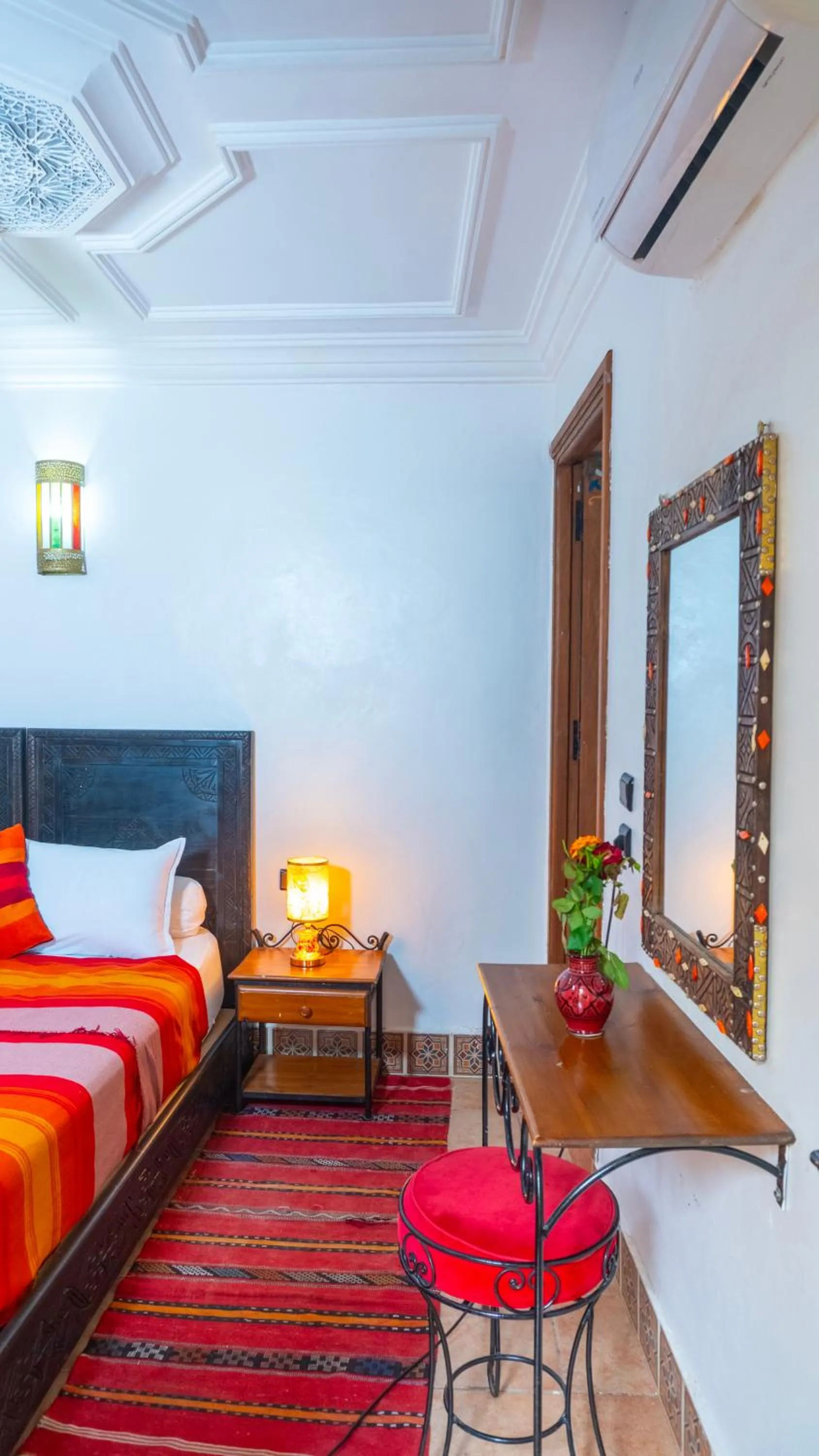 Bed in Riad Taghazoute