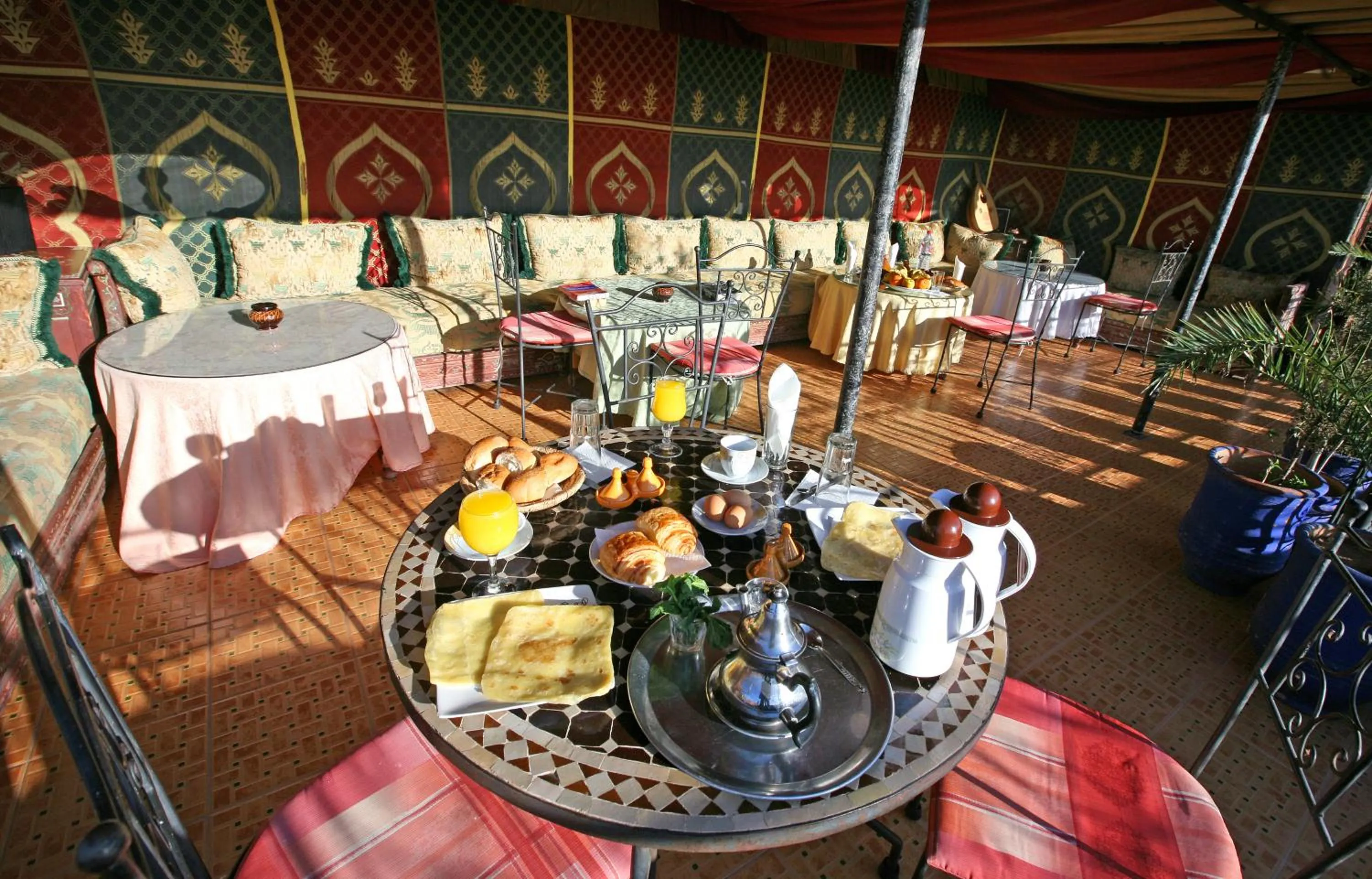 Food and drinks in Riad Taghazoute