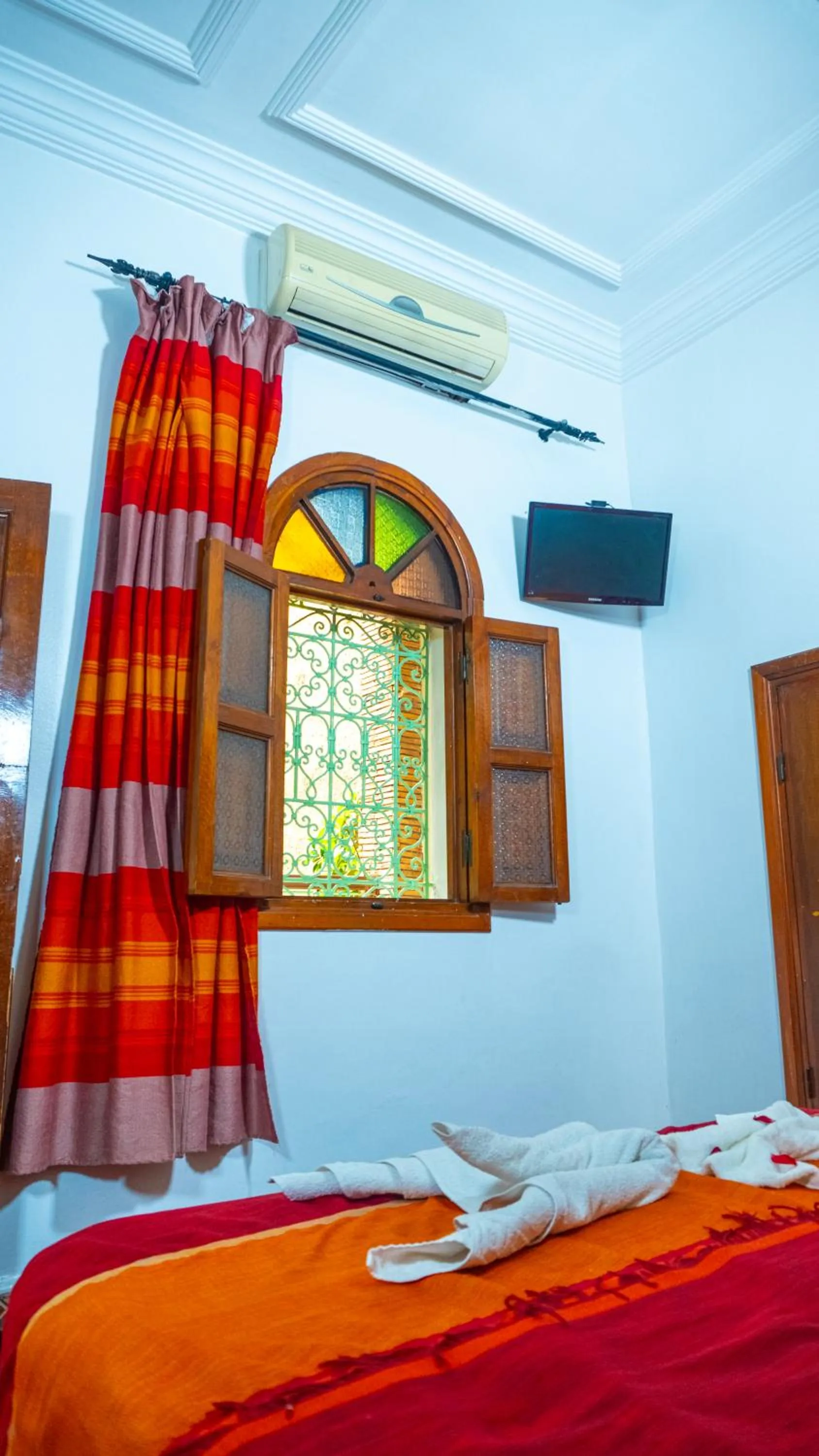 Bed in Riad Taghazoute