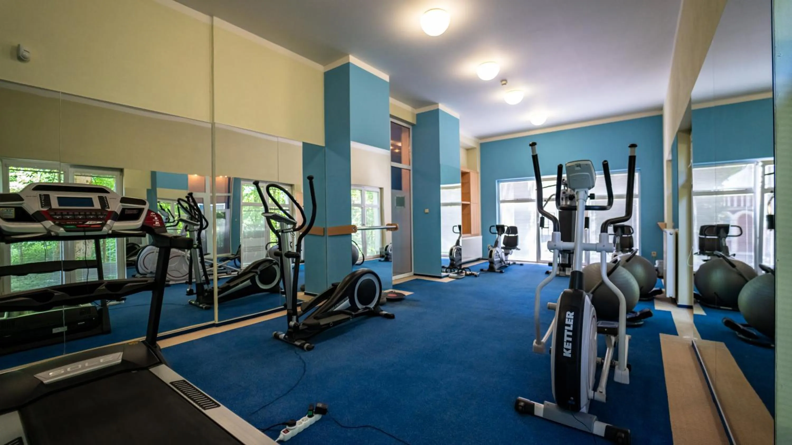 Fitness centre/facilities in Hotel Richard Spa & Wellness